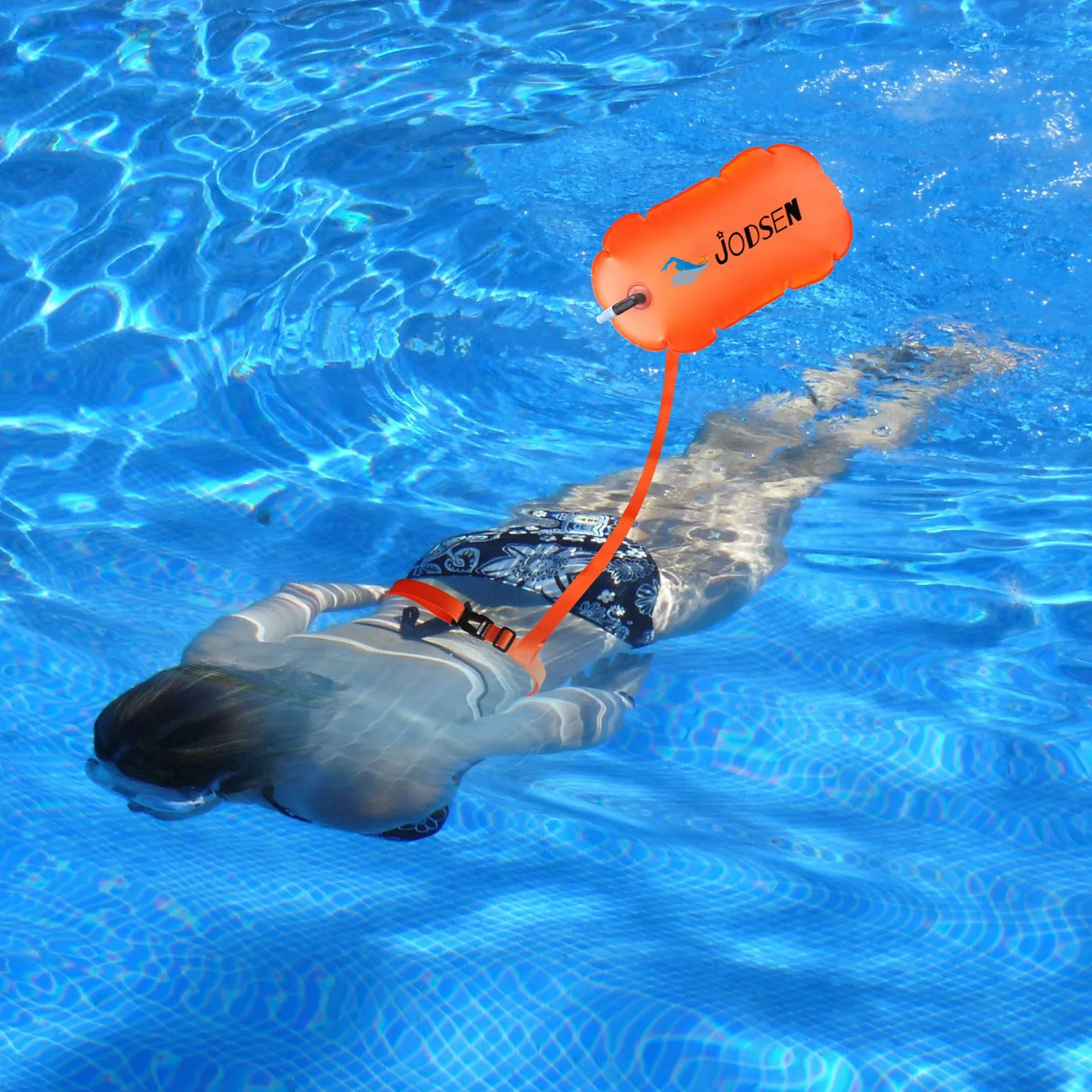 Bouée de Natation,Flotteur Natation Extérieur,Bouée Gonflable Sac Étanche,d'air Remorquage,Nageurs Sports en Eau Libre Snorkeling Accessoires d'entraînement Triathlètes,Bulle Très Visible