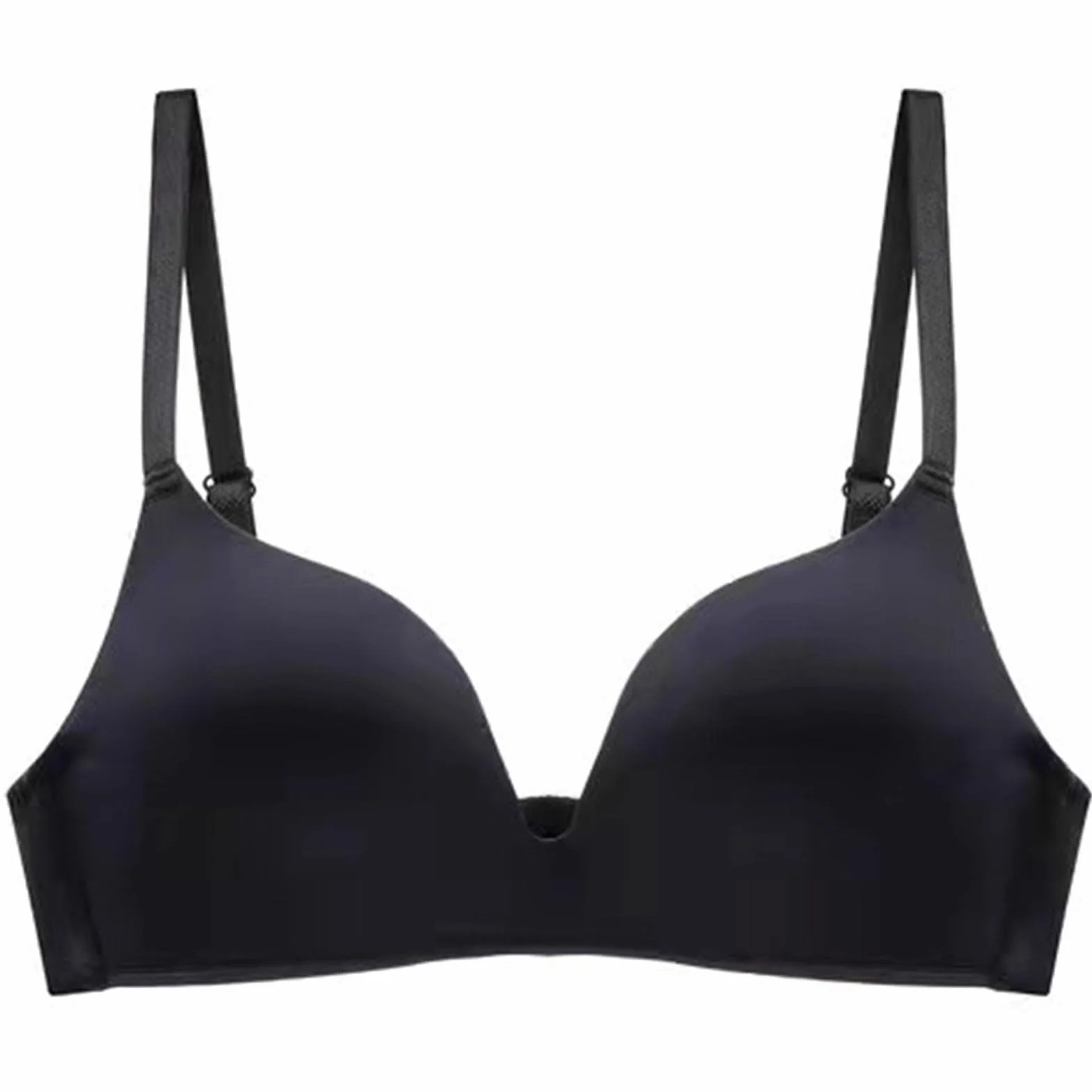 Soutien-Gorge Femme Dentelle Noir Sans Couture Petite Tasse