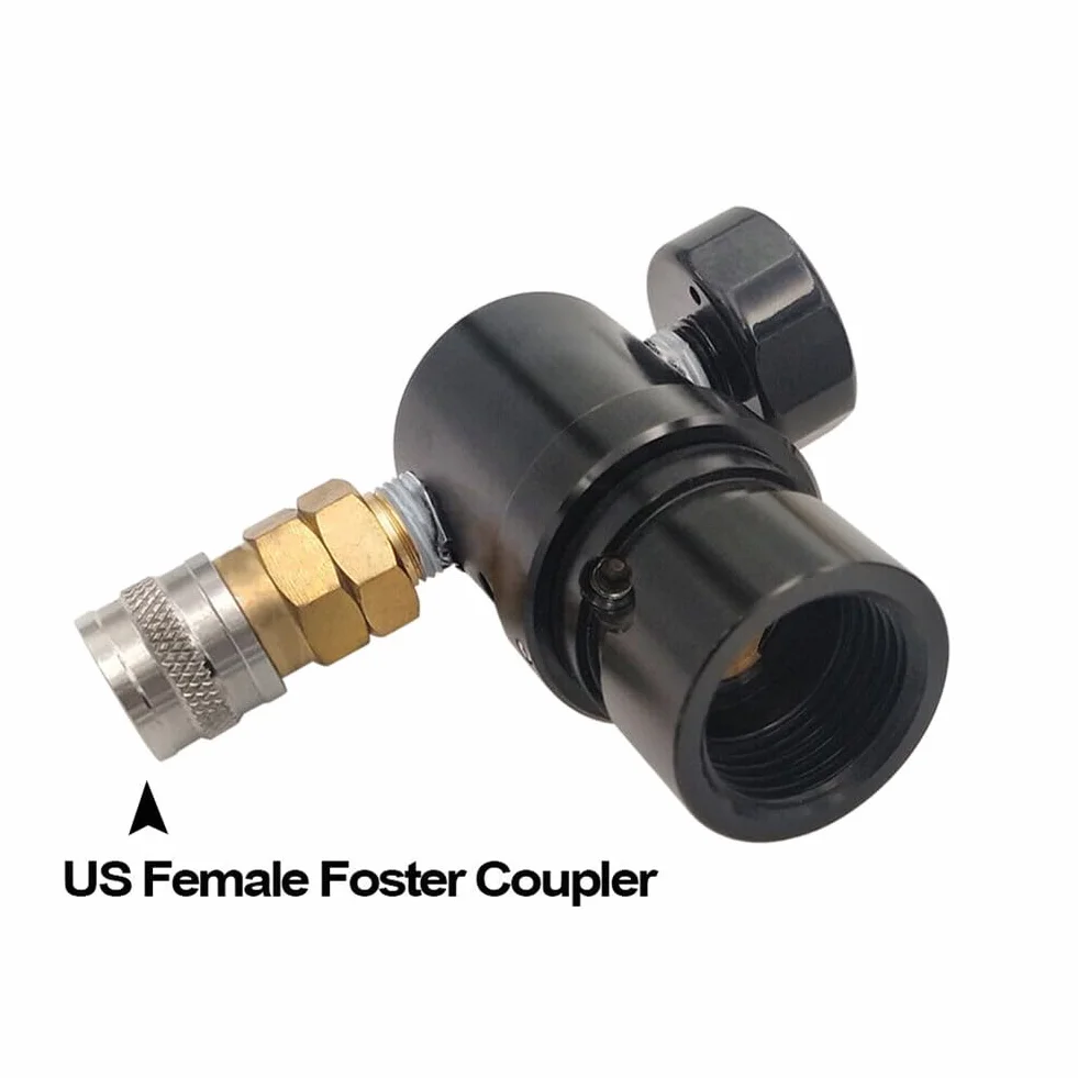 Régulateur de boule de peinture, régulateur de boule de peinture HPA MR GEN2 W Foster coupleur et tuyau à distance compatible avec les réservoirs standard HPA et SLP