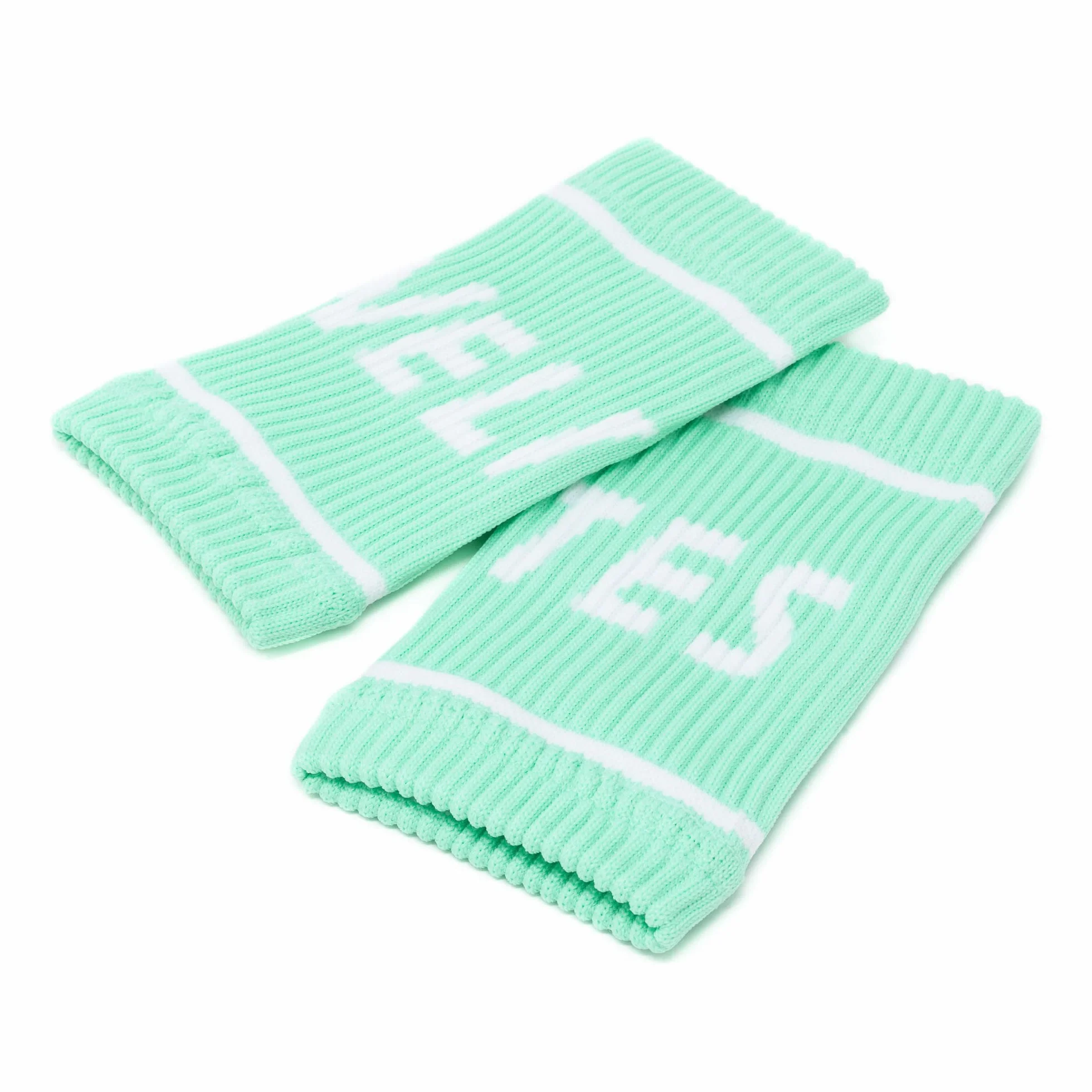 Velites I Poignet en tissu souple vert I Offre un soutien et une sécurité pour vos séances d'entraînement I Pour une meilleure prise de l'haltère I Protège la peau sensible I Taille unique