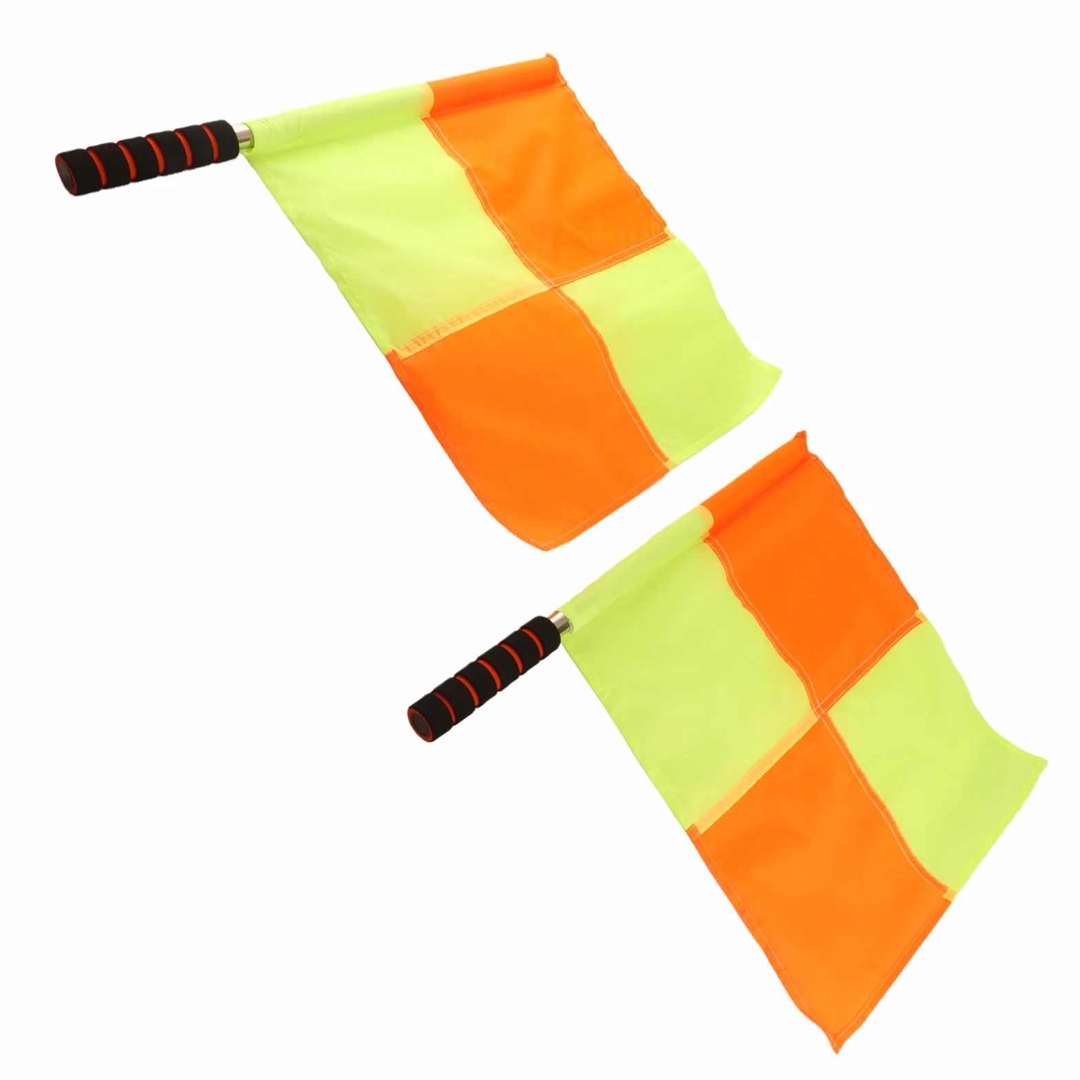 VGEBY Drapeau de la Patrouille Drapeau de Corner Drapeau de Touche pour Arbitre de Football
