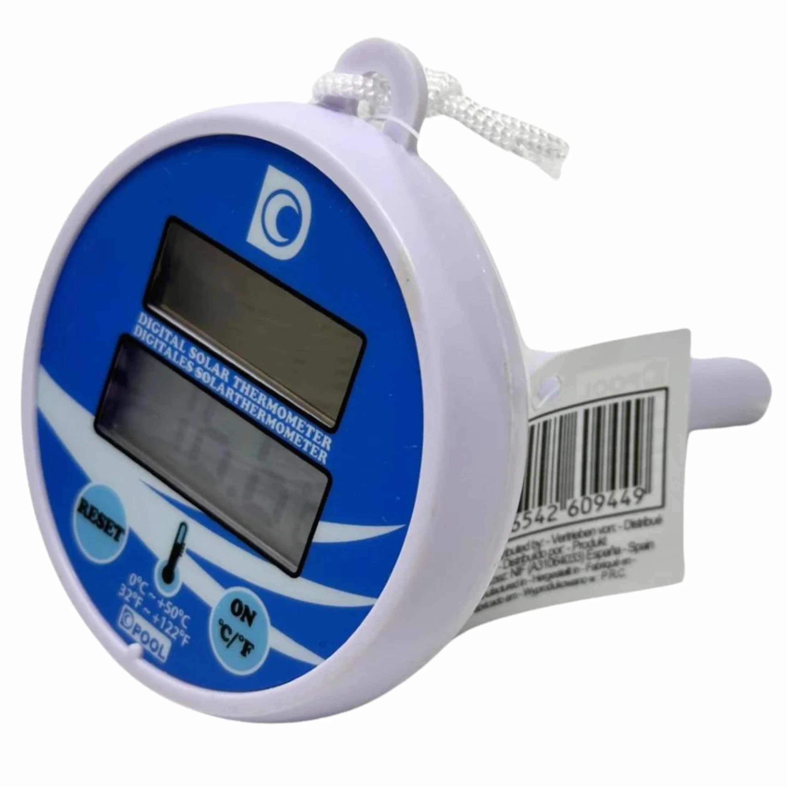 Thermomètre Solaire Flottant pour Piscine - Surveillance Précise de la Température de l'Eau