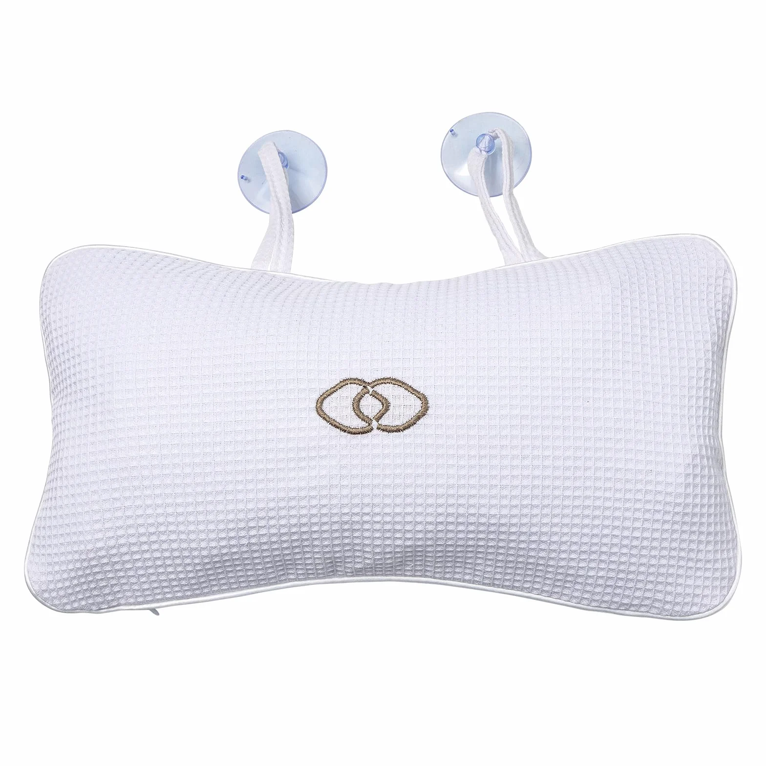 Oreillers de Bain Antidérapants YUET Coussin de Bain avec Air Mesh et Ventouses pour Jacuzzi Spa Gonflable