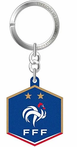 Porte-clés Logo en PVC de la FFF