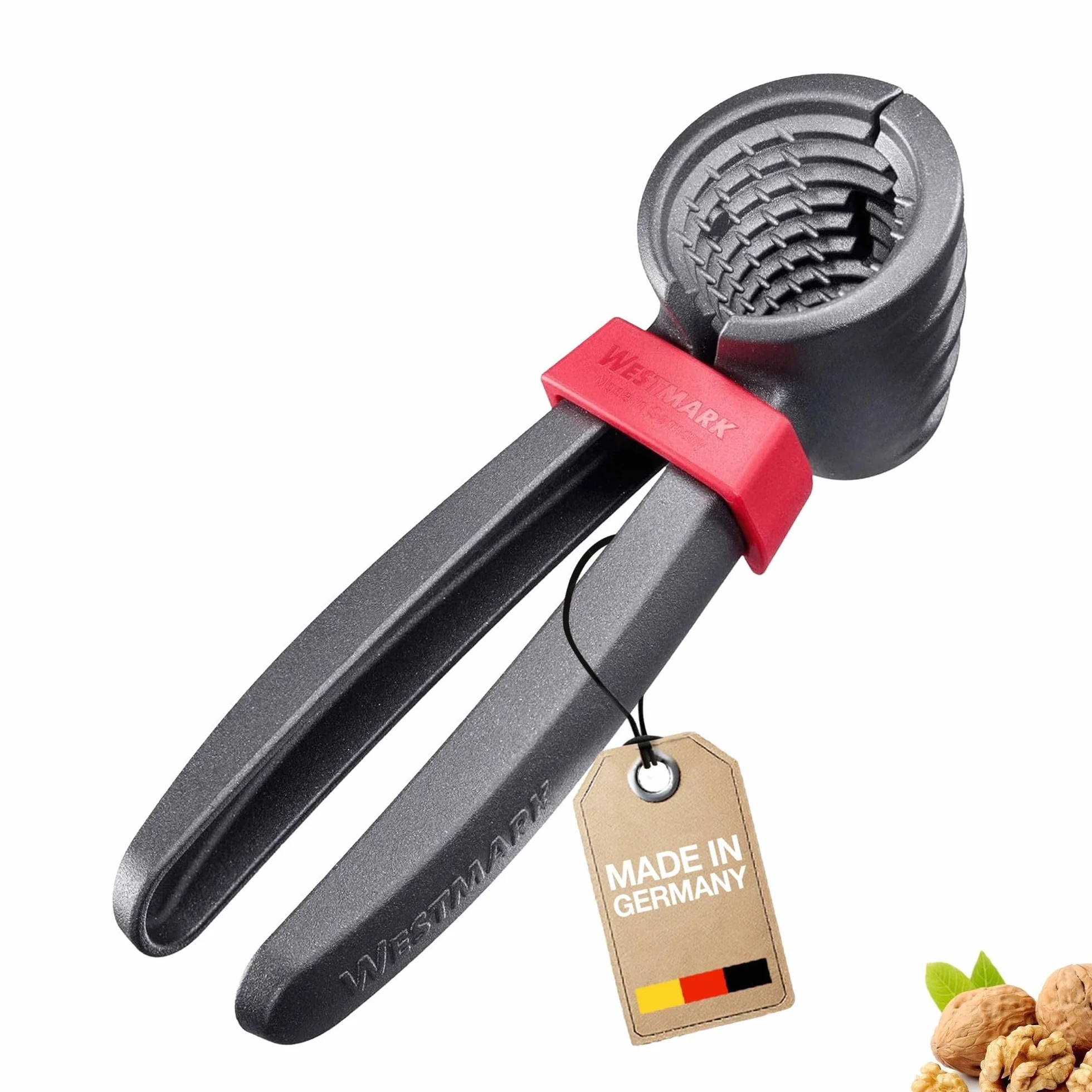 Westmark Casse-noix et pince à champagne extra large en aluminium anthracite/rouge