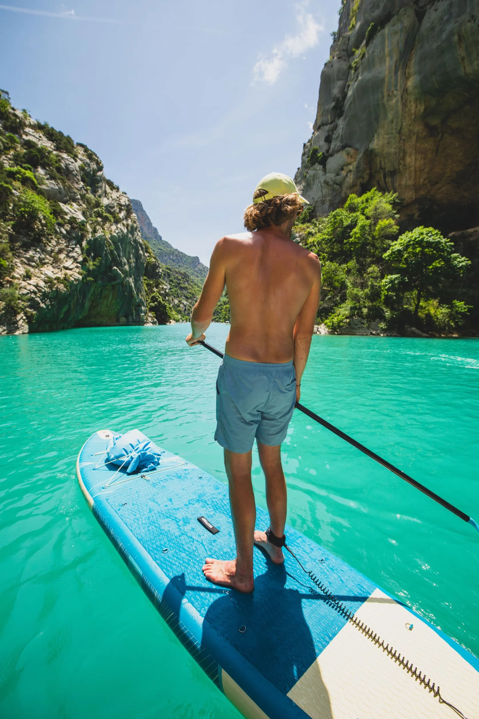 Wattsup - Sup Stand Up Paddle Gonflable - Gamme Essentials - Dropstitch - Pack Complet : Pagaie 2in1 Leash Pompe Sac de Transport