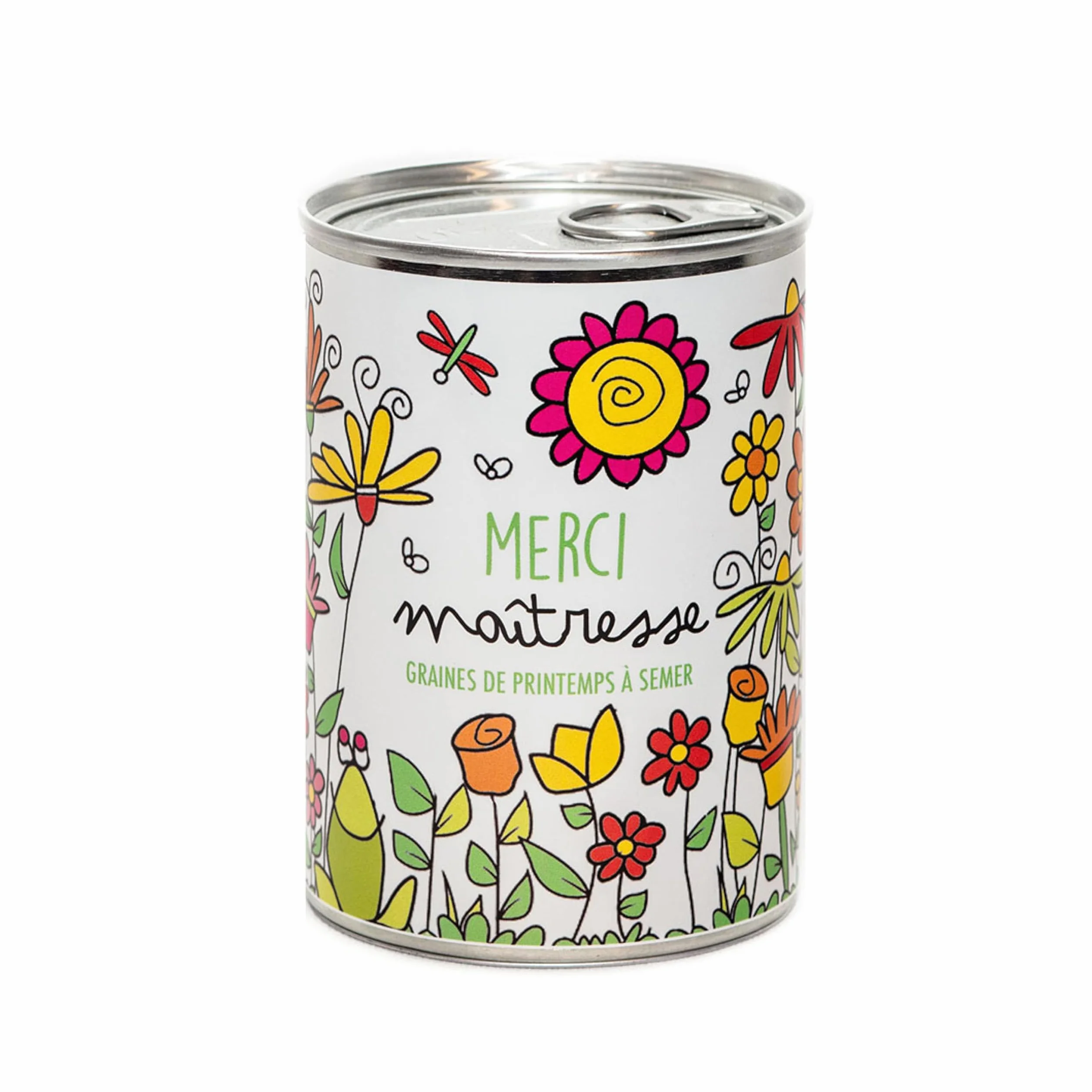 Mauvaises Graines Kit de Plantes à Semer en Boîte Cadeau Original Fabriqué en France