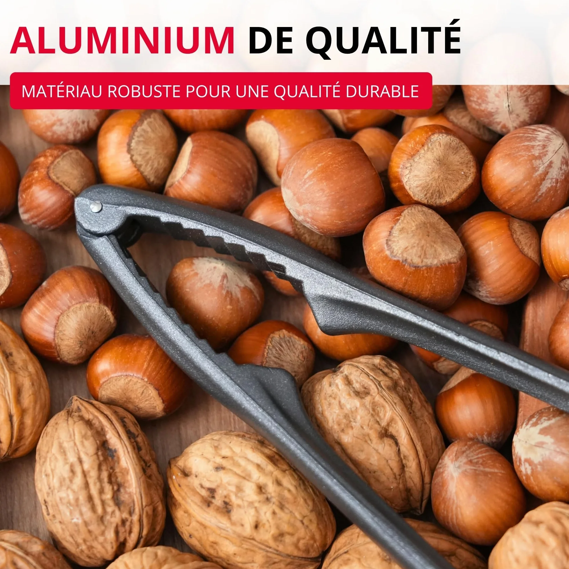 Westmark Herkules Casse-noisettes en aluminium anthracite – Édition spéciale