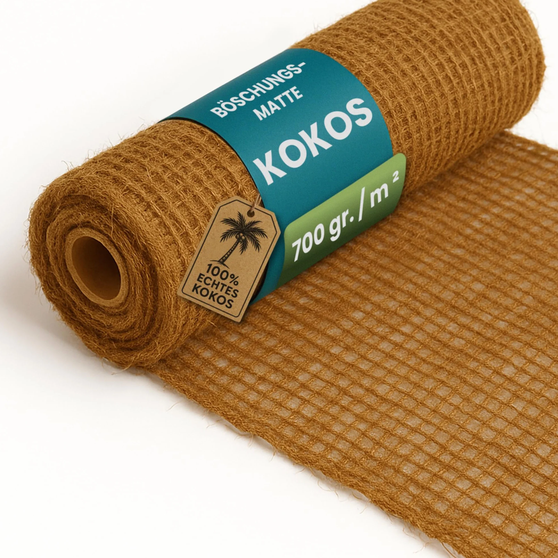 Tapis de remblai en coco 700 g/m² 1 m de large 25 m