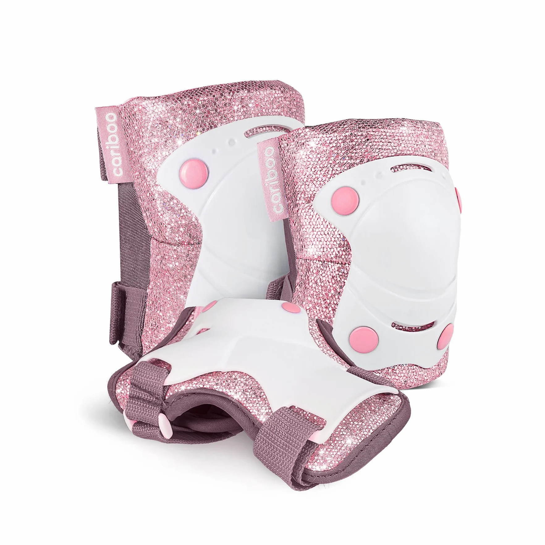 Cariboo Protection Roller Enfant Équipement De Protection pour Vélo Trottinette Rose Ballerina