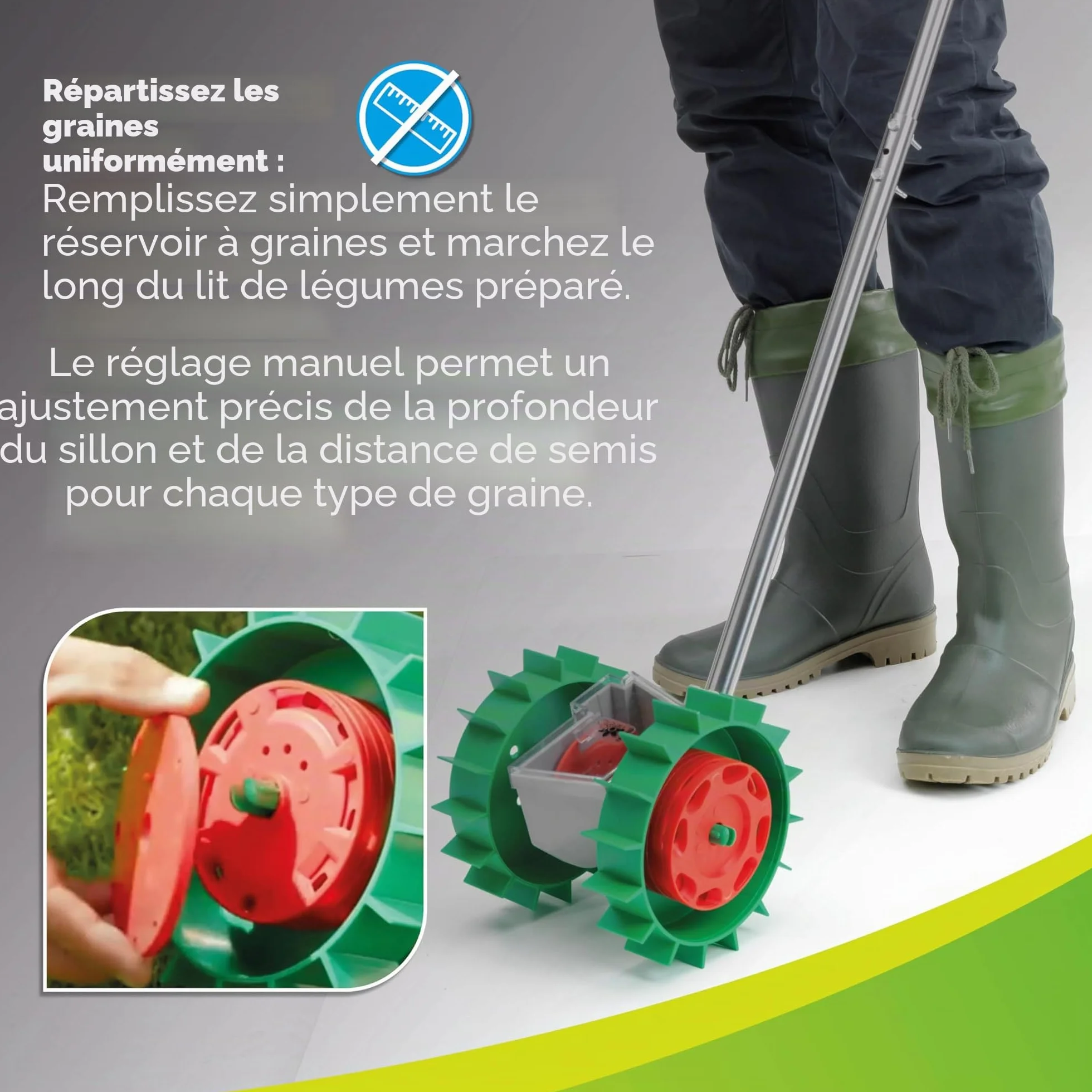 Bio Green BG-SS Semoir Ultra 47 x 46,5 x 35 cm