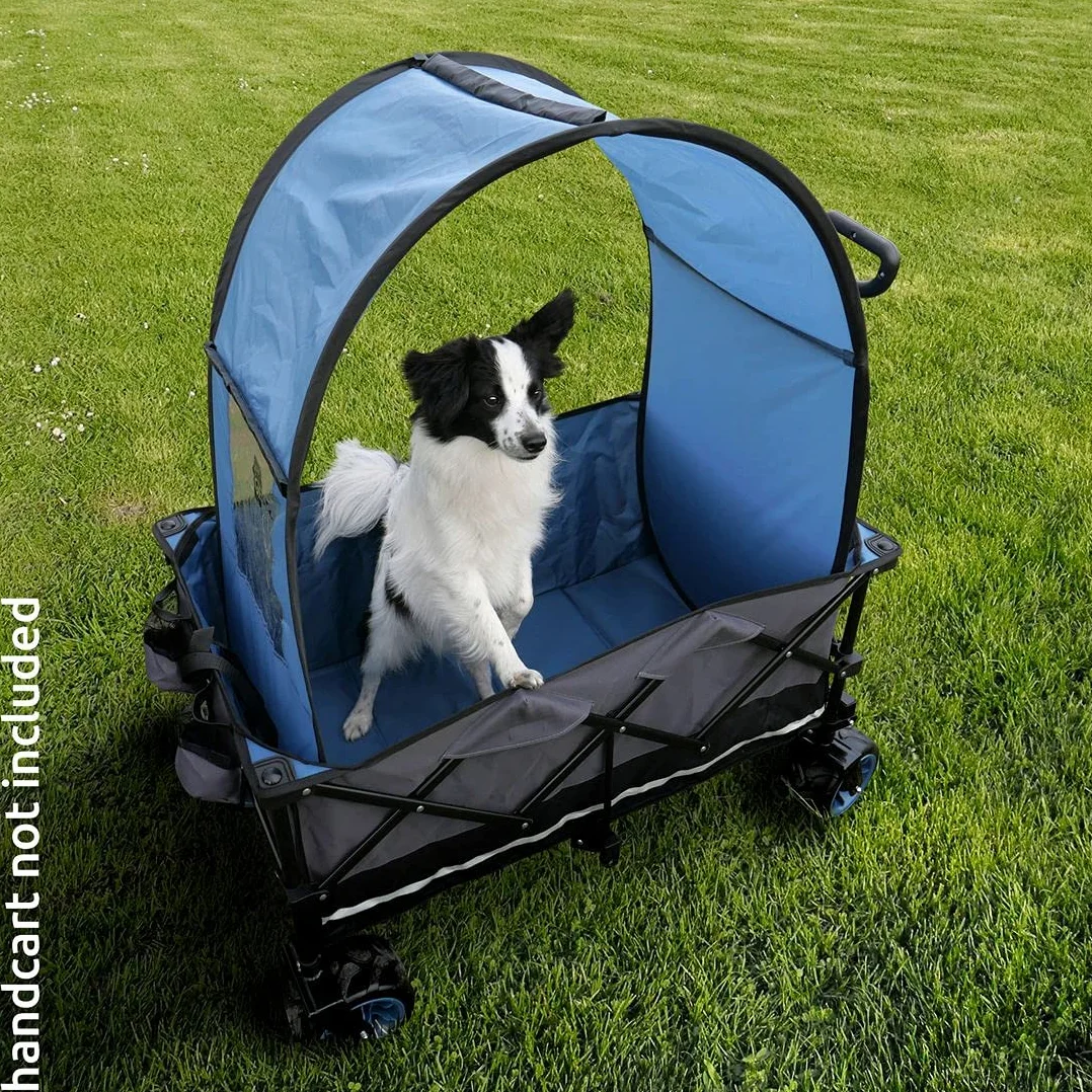YourGEAR Chariot Pliable Pare-Soleil Universel Toit Fenêtre Bleu