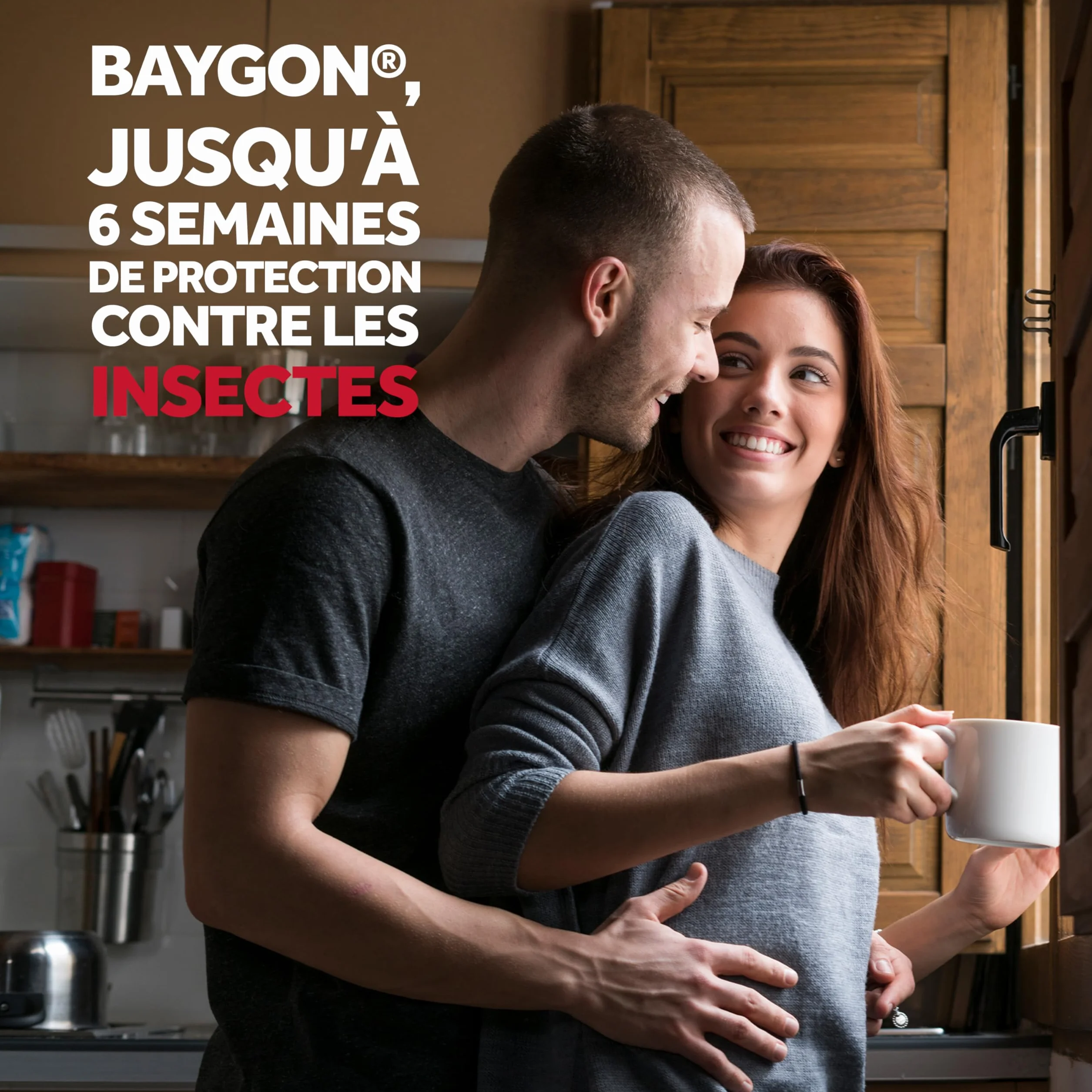 Raid Rubans Attrape-Mouches 4 Pièces Sans Insecticides 8 Semaines