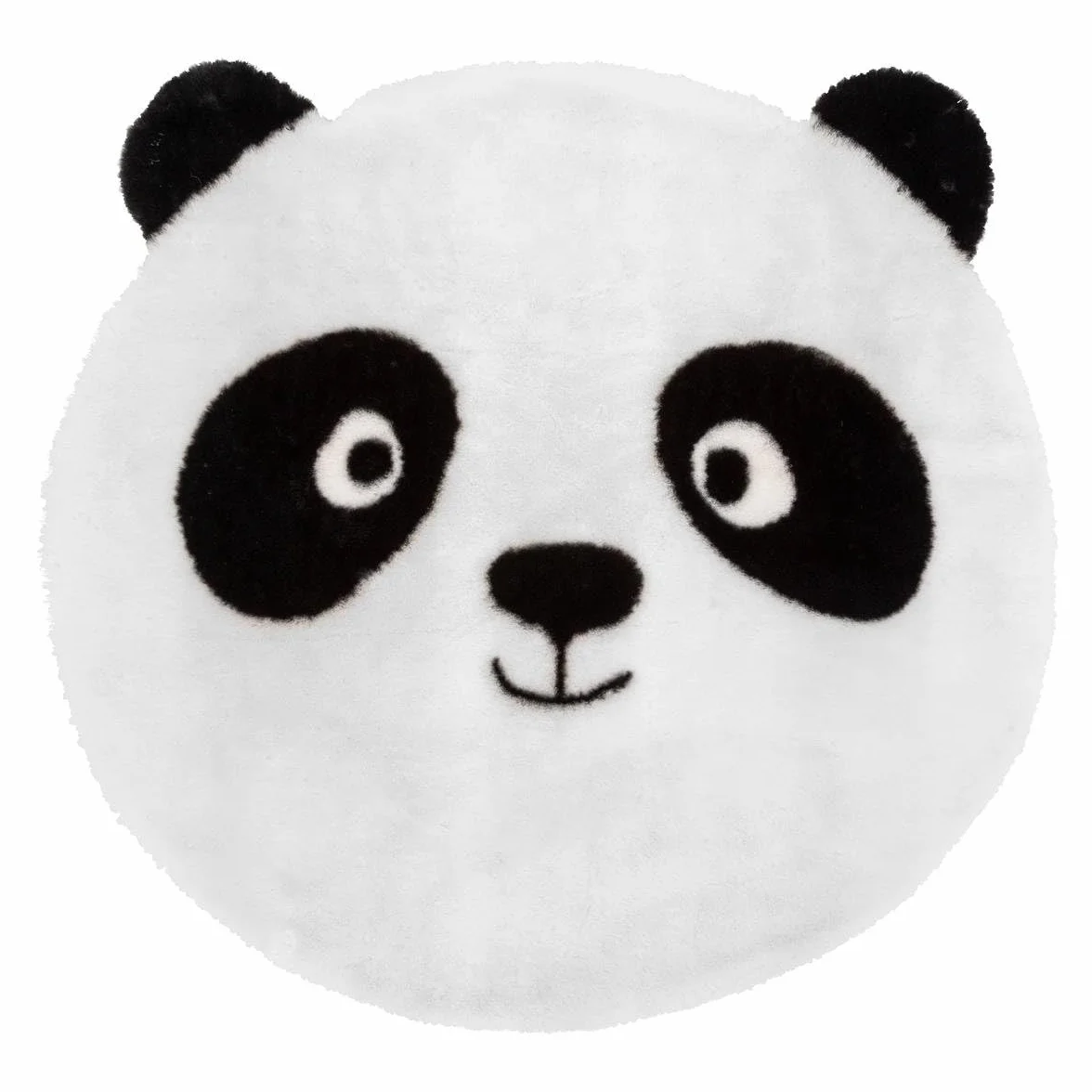 Atmosphera Tapis Enfant Panda Andy Noir et Blanc d100cm