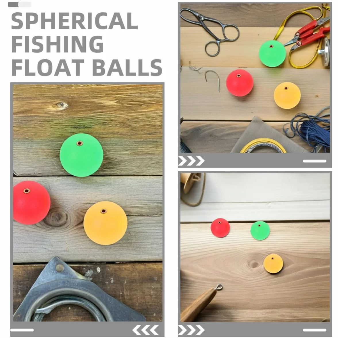 GALPADA Boules de Flottants Pêche Mousse 15pcs Pêche Dérive Flottante