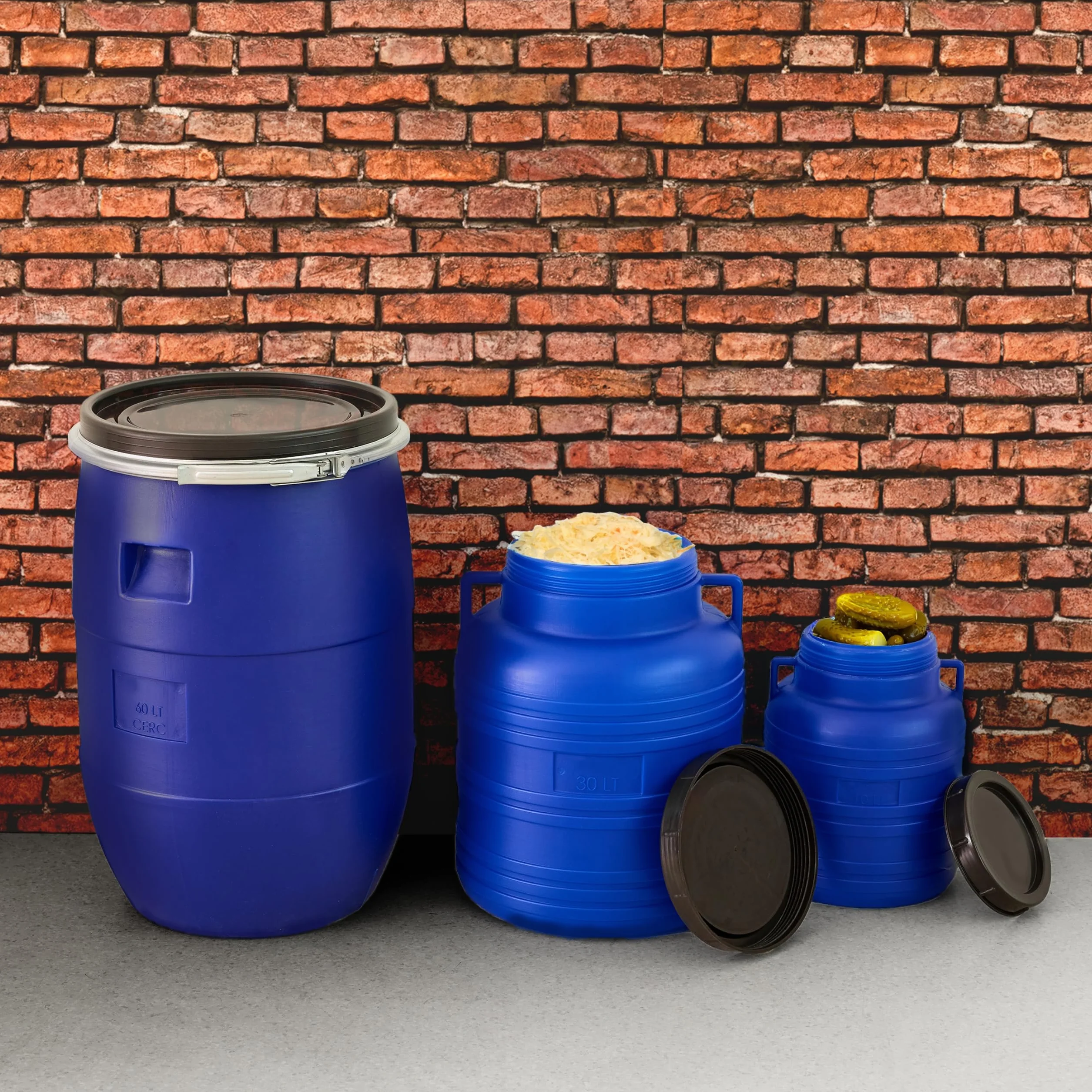 Garronda zbiornik na wodę 30 L, HDPE bez BPA, uniwersalny biały