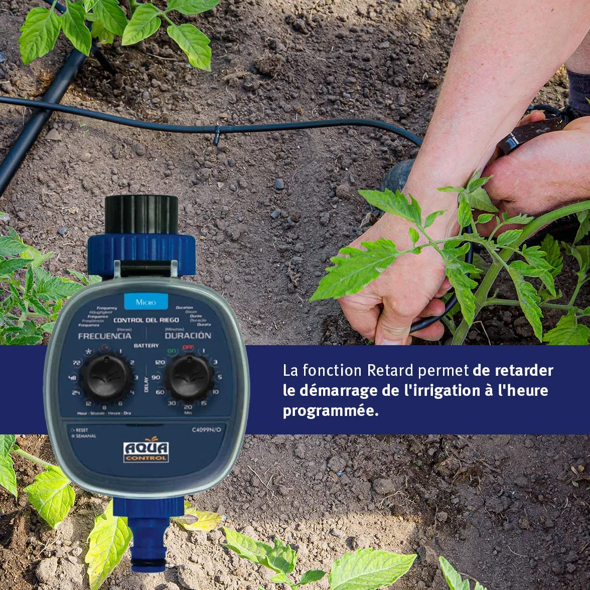 Aqua Control C4099O Programmateur d’Arrosage Jardin, 0 Bar
