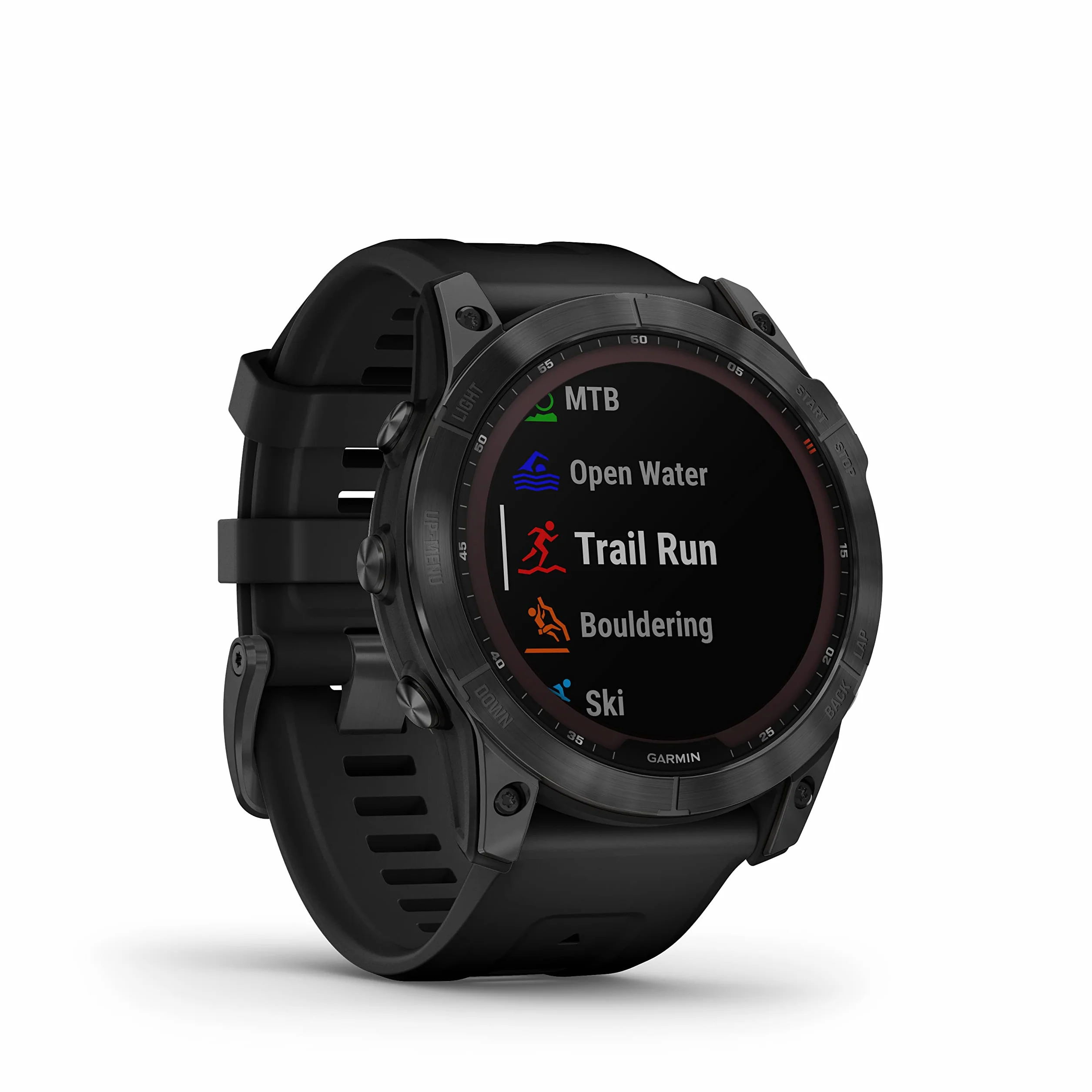 Garmin fenix 7X Solar Montre GPS Multisports Haute Performance 51 mm Noir