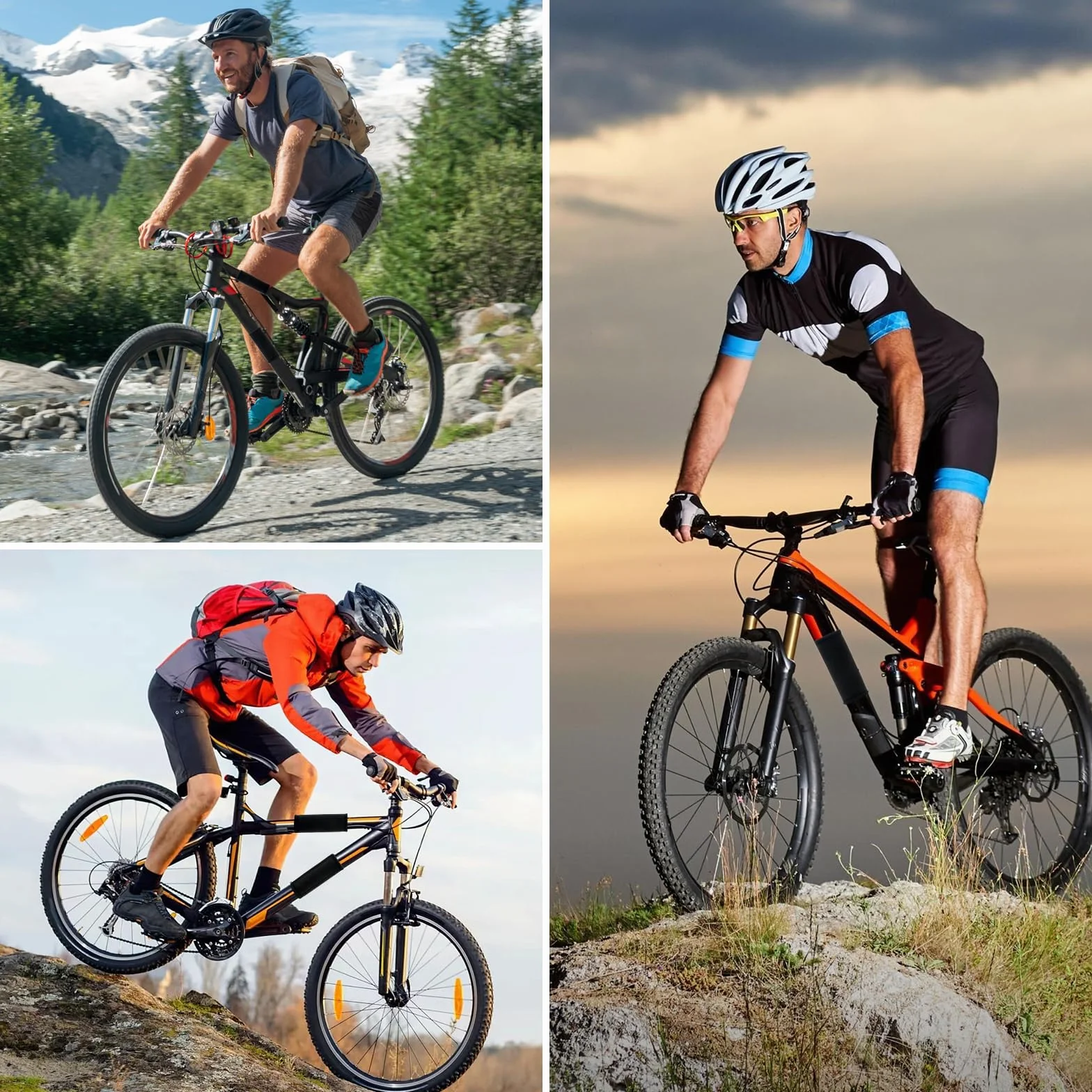 4 Protection Cadre Velo-protections de cadre de vélo,Protection Cadre Velo Carbone,Protection Cadre VTT,Protection de Transport pour Porte-vélos Protection, Protection Contre Les Rayures.