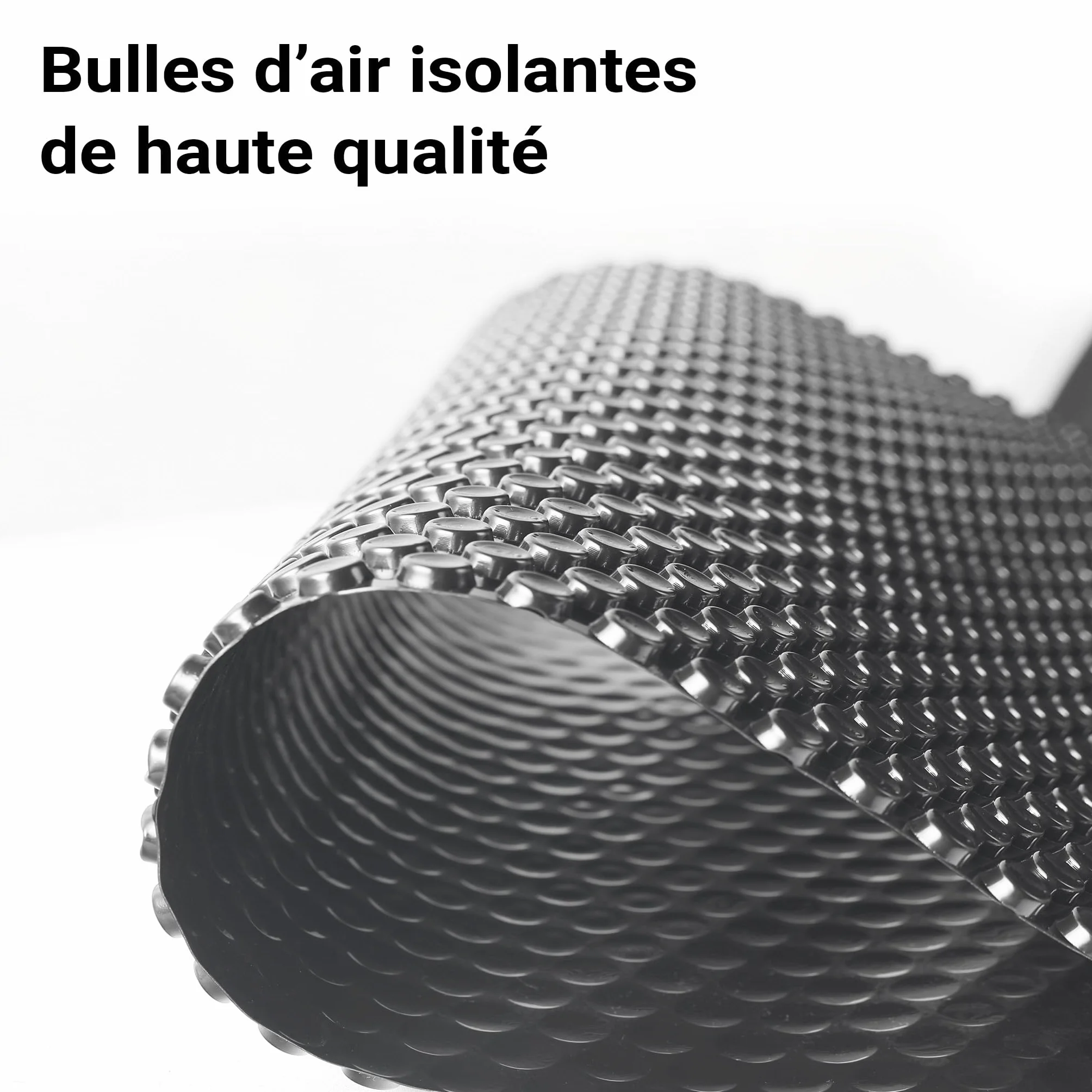 Wiltec Bâche à Bulles Solaire Ronde pour Piscine Ø 3,6 m 140 µ PE Noire