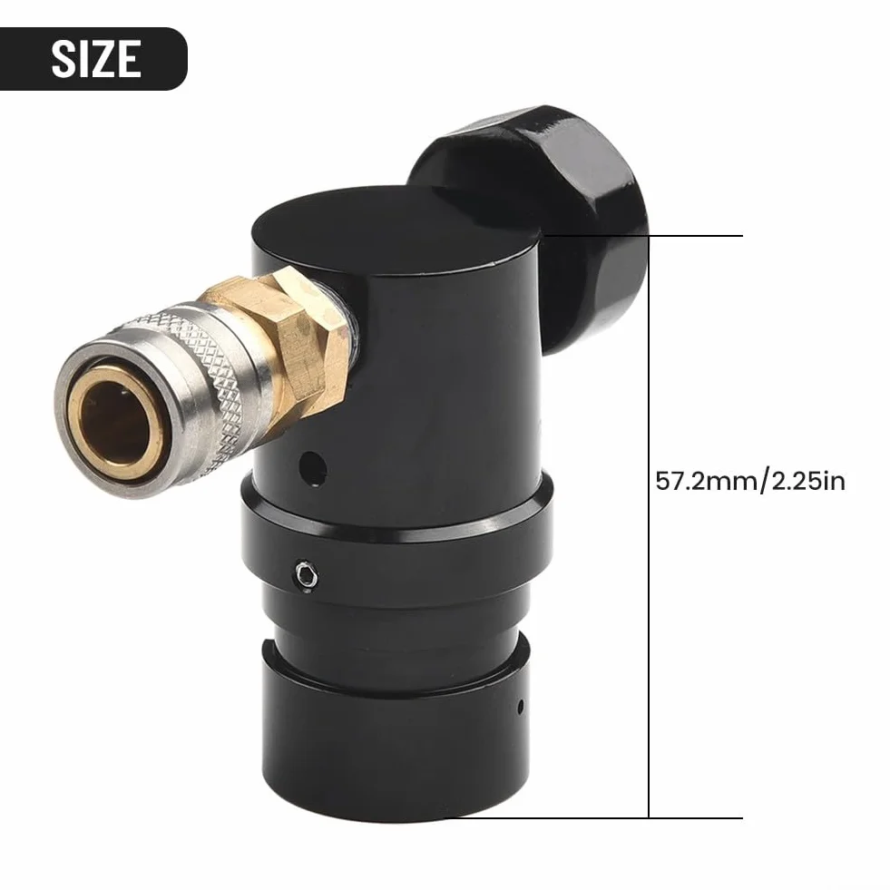 Régulateur longue durée pour HPA Mr GEN2 avec coupleur Foster et tuyau à distance (régulateur 1# uniquement)