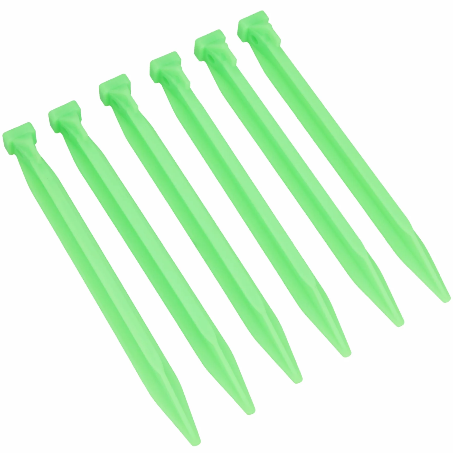 Tente Plastique Robuste Chevilles 220mm 36pc pour Auvents Caravanes Camping