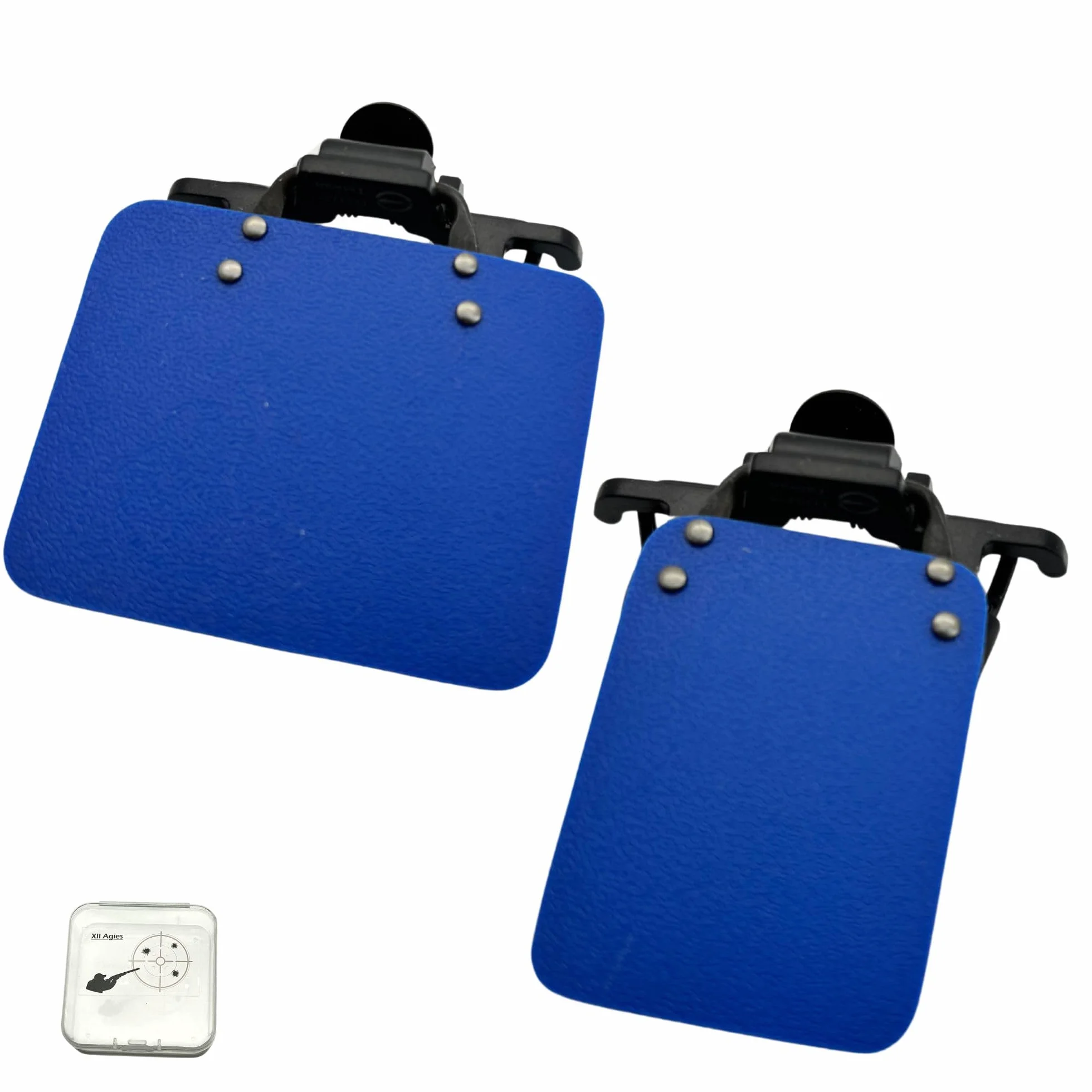 XII WY Lot de 2 Paires de Lunettes de tir Standard internationales Patch pour Lunettes de Vue Aide à la Cible