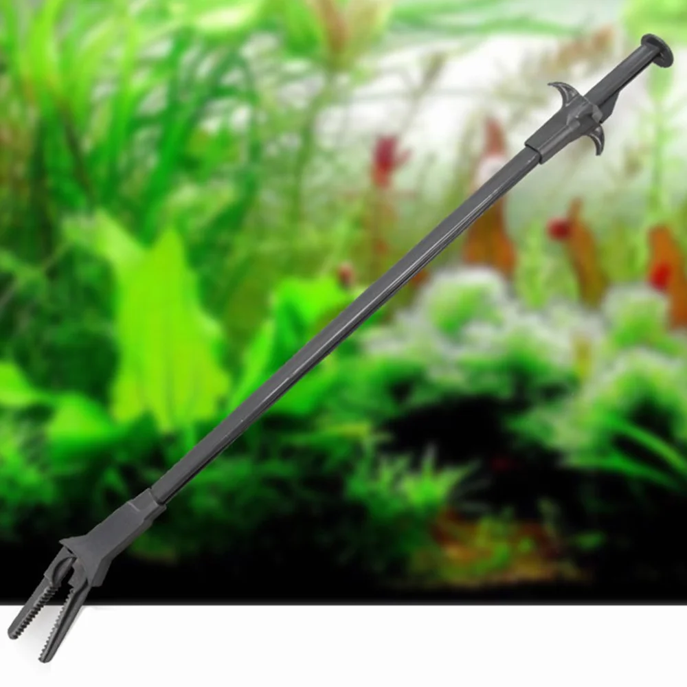 Pince à épiler en plastique pour aquarium 50/70 cm Sourcingmap
