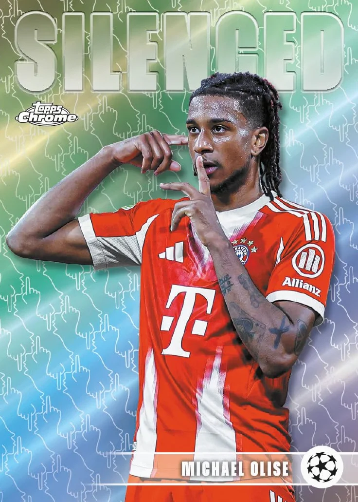 Topps Chrome® UEFA Club Competitions 2025-26 - Value Box (contient 7 paquets par boîte, 4 cartes par paquet)