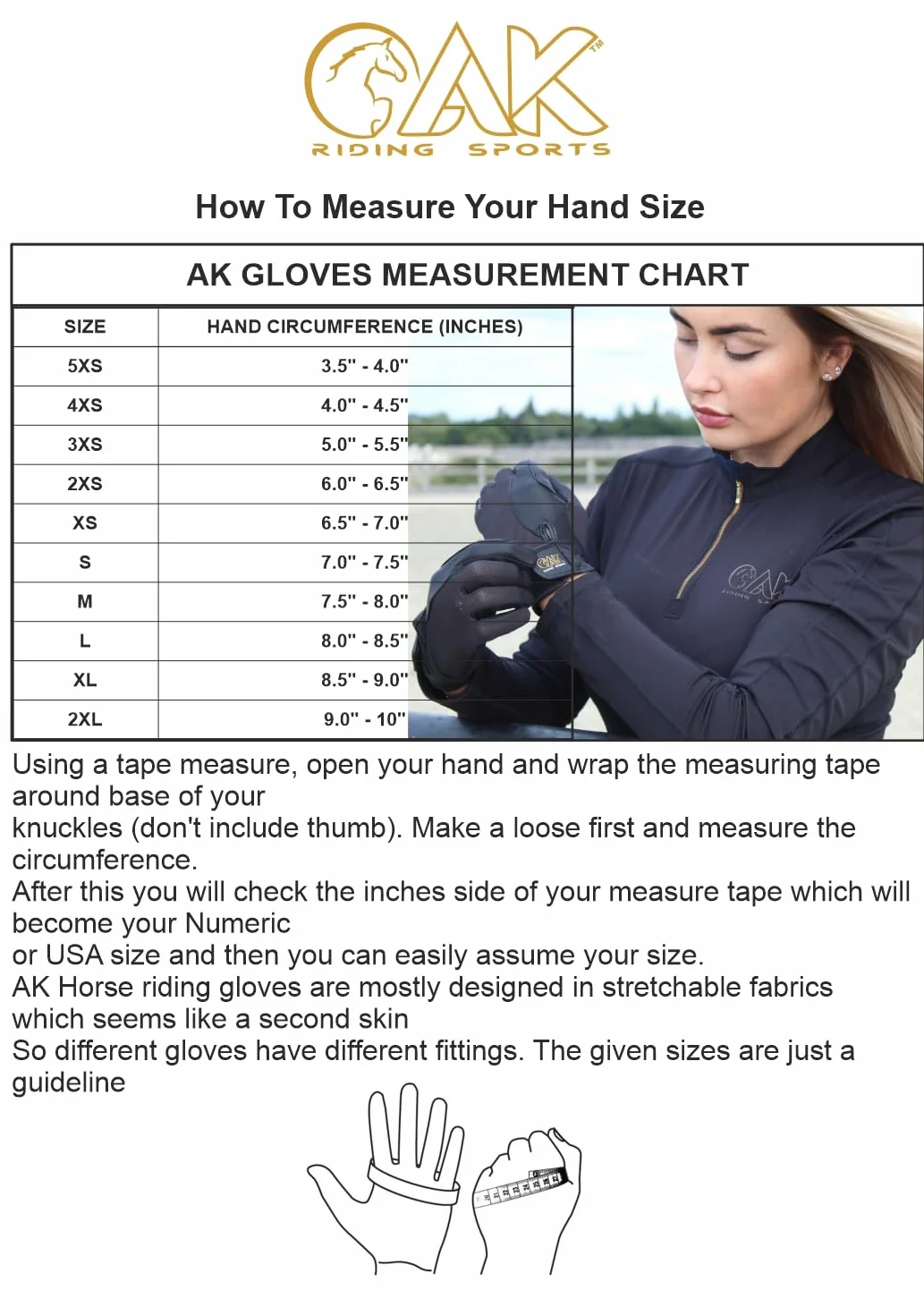 AK Gants d'équitation en Cuir véritable Pleine Fleur Souple Unisexe pour Toutes Les Saisons AKRS-5021