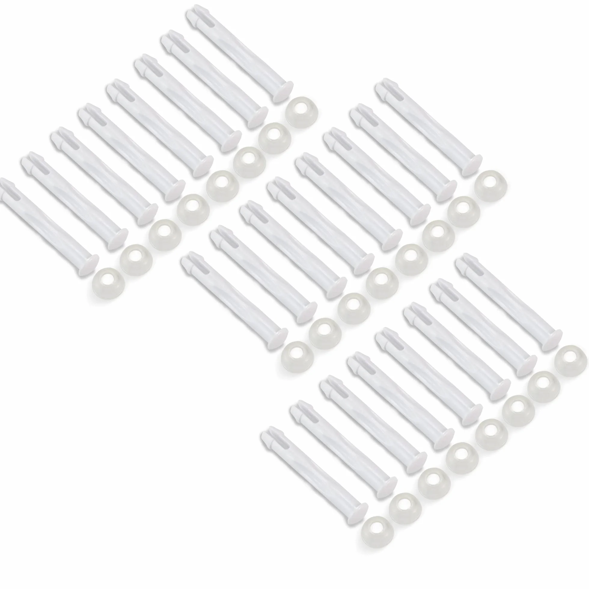 Intex Lot de 24 goupilles et joint d'étanchéité 25018 7 cm pour piscines rondes à cadre métallique 3-7 m