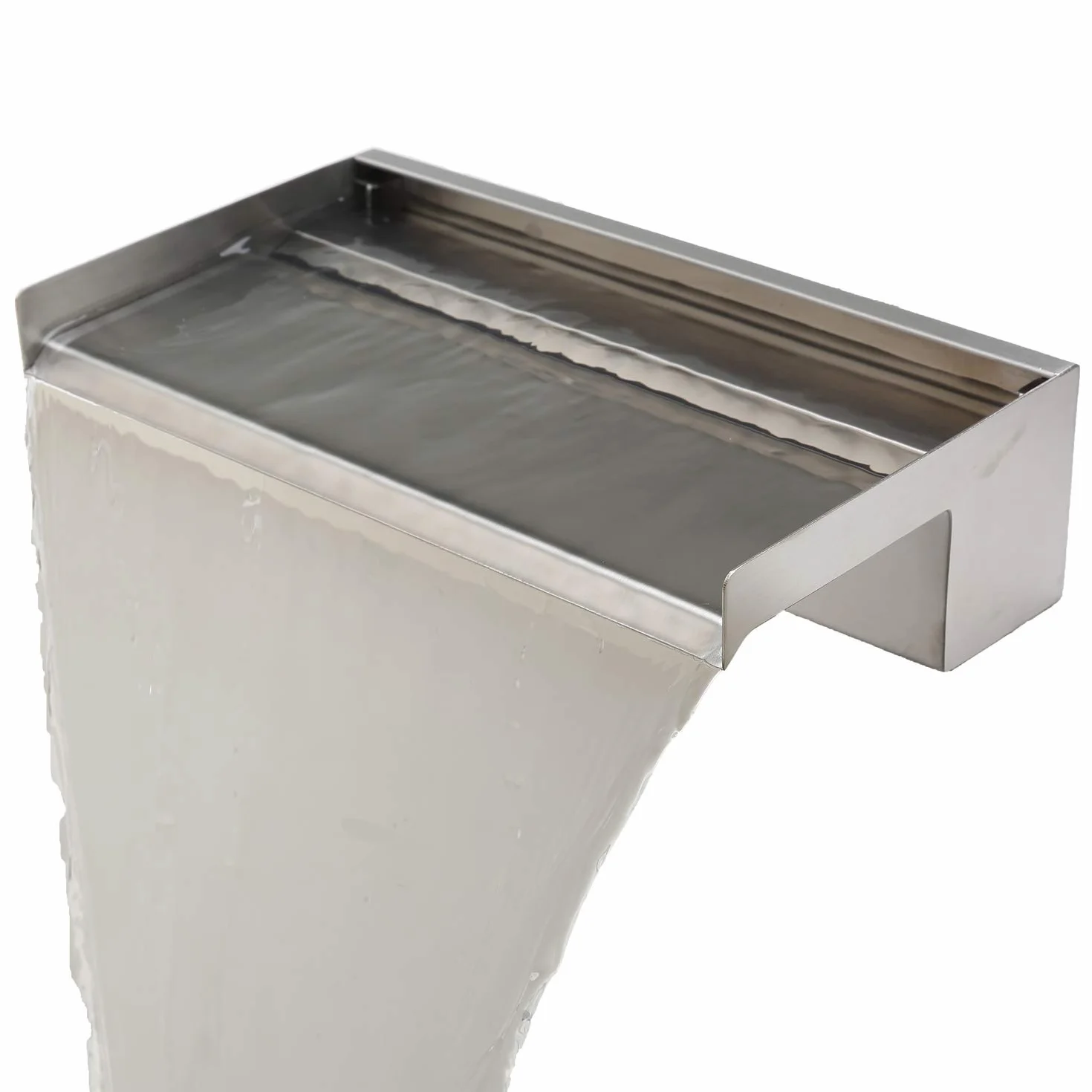 Fontaine Alberta Acier Inoxydable V2A 15 CM Cascade Chute d'Eau Jeu d'Eau WF30