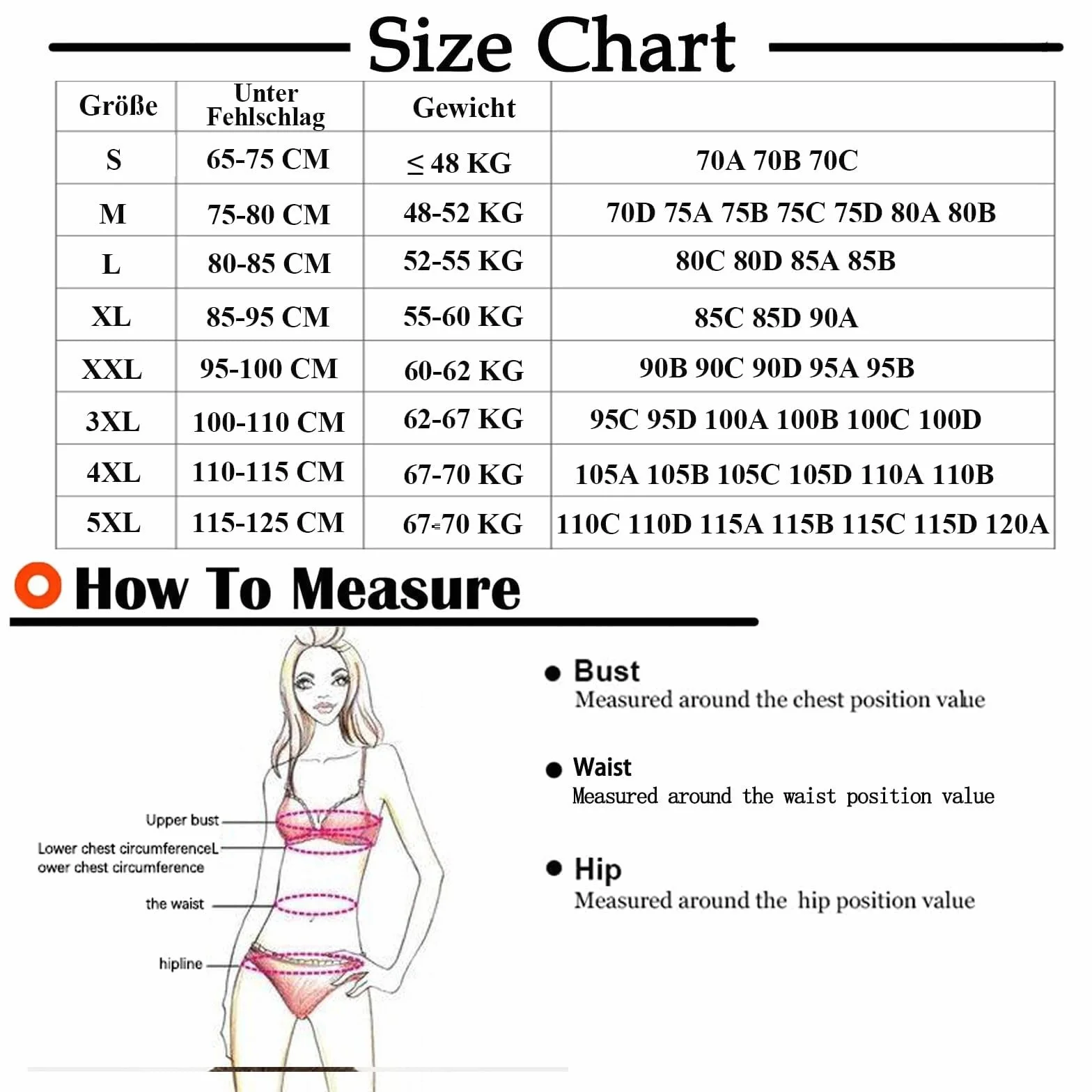Soutien-Gorge Grande Taille Pleine Tasse sans Bretelles Dos Nu Femme Sport