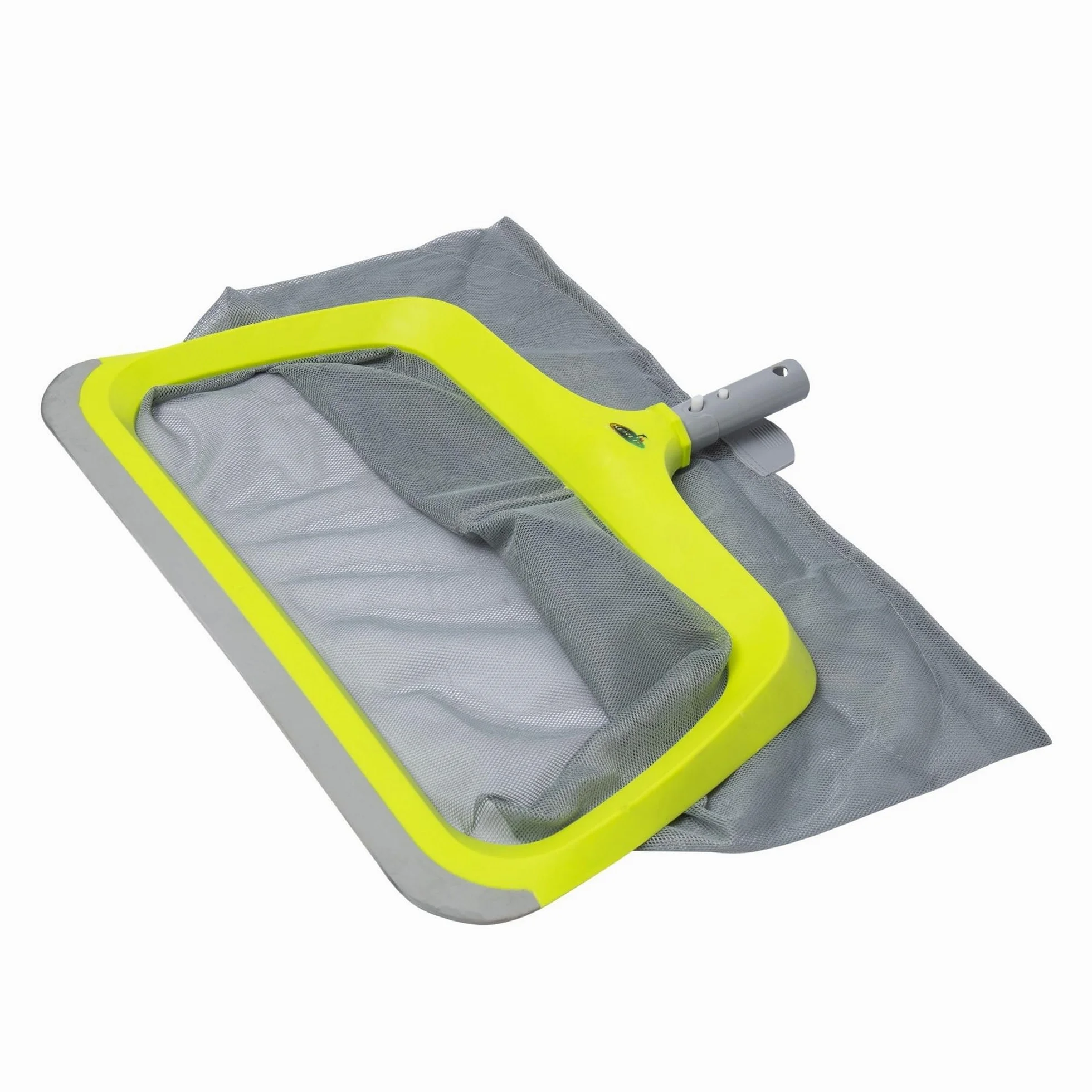 Épuisette de Fond pour Piscine 46cm Bleu, Filet de Nettoyage Robuste pour Feuilles et Débris