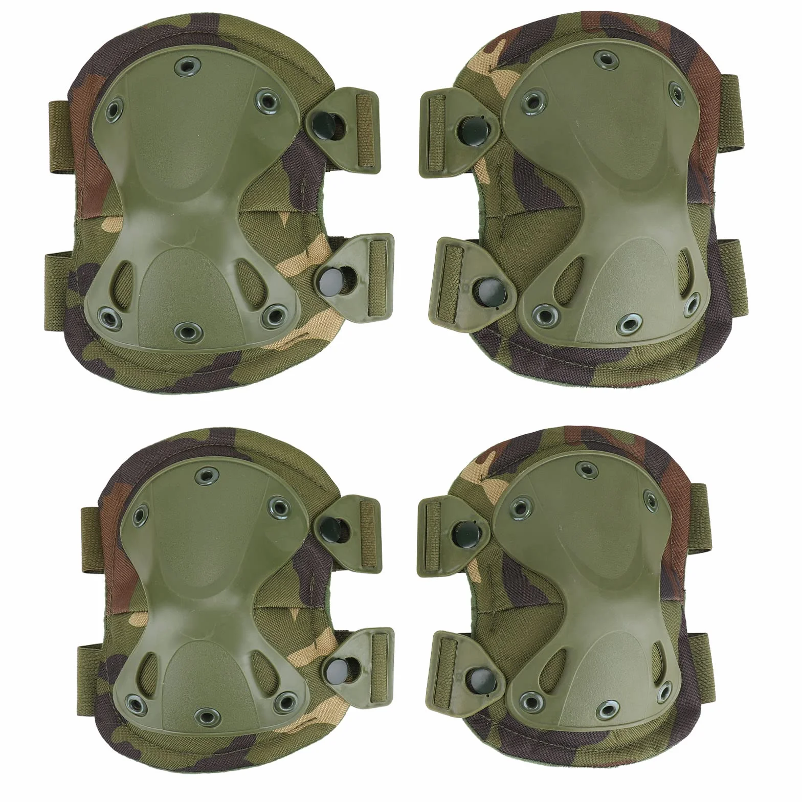 BAIGIO Genouillères tactiques - Coudières militaires - Pour CS Paintball Chasse Airsoft