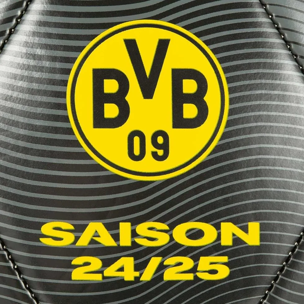 Borussia Dortmund Ballon de Signature BVB 2024/25, Jaune, Taille 5