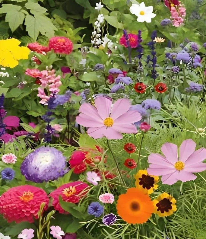 Mélange Fleurs Gazon Jardin Japonais - 26 Espèces - Centaurée Lin