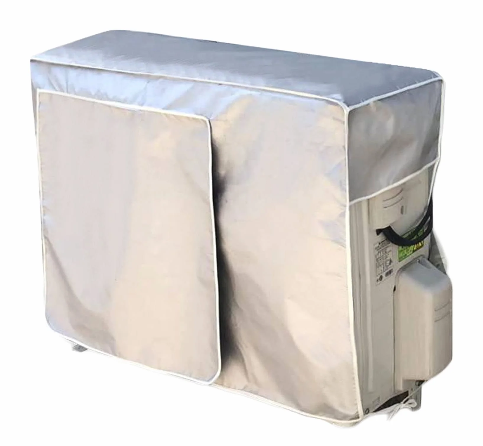 Housse Climatiseur Extérieur Couverture Etanche Anti-poussière 80x32x57cm
