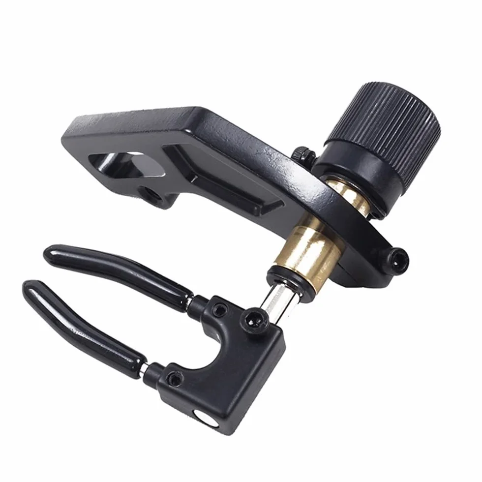 DONGKER Archery Arrow Rest, Lanceur de tir à l'arc réglable, Release à l'arc en alliage d'aluminium, pour accessoires de tir à l'arc de chasse