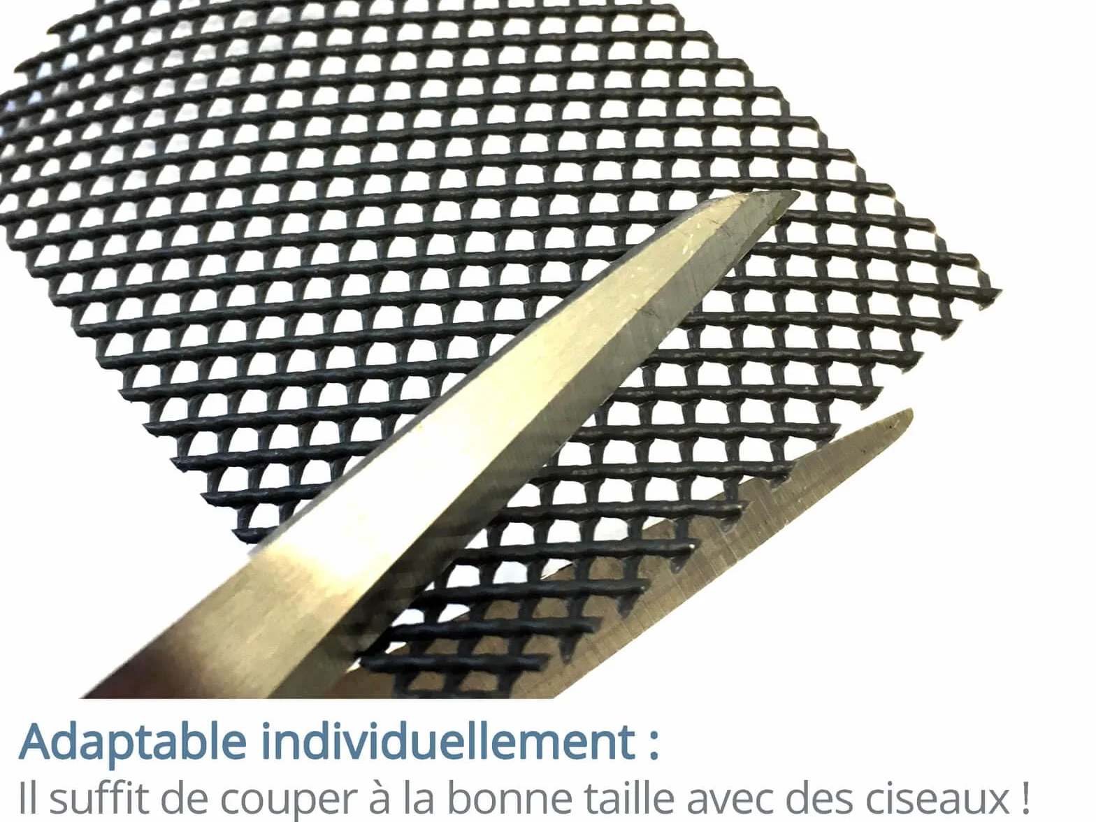 Grille de ventilation anti-abeilles guêpes souris pour joints gris