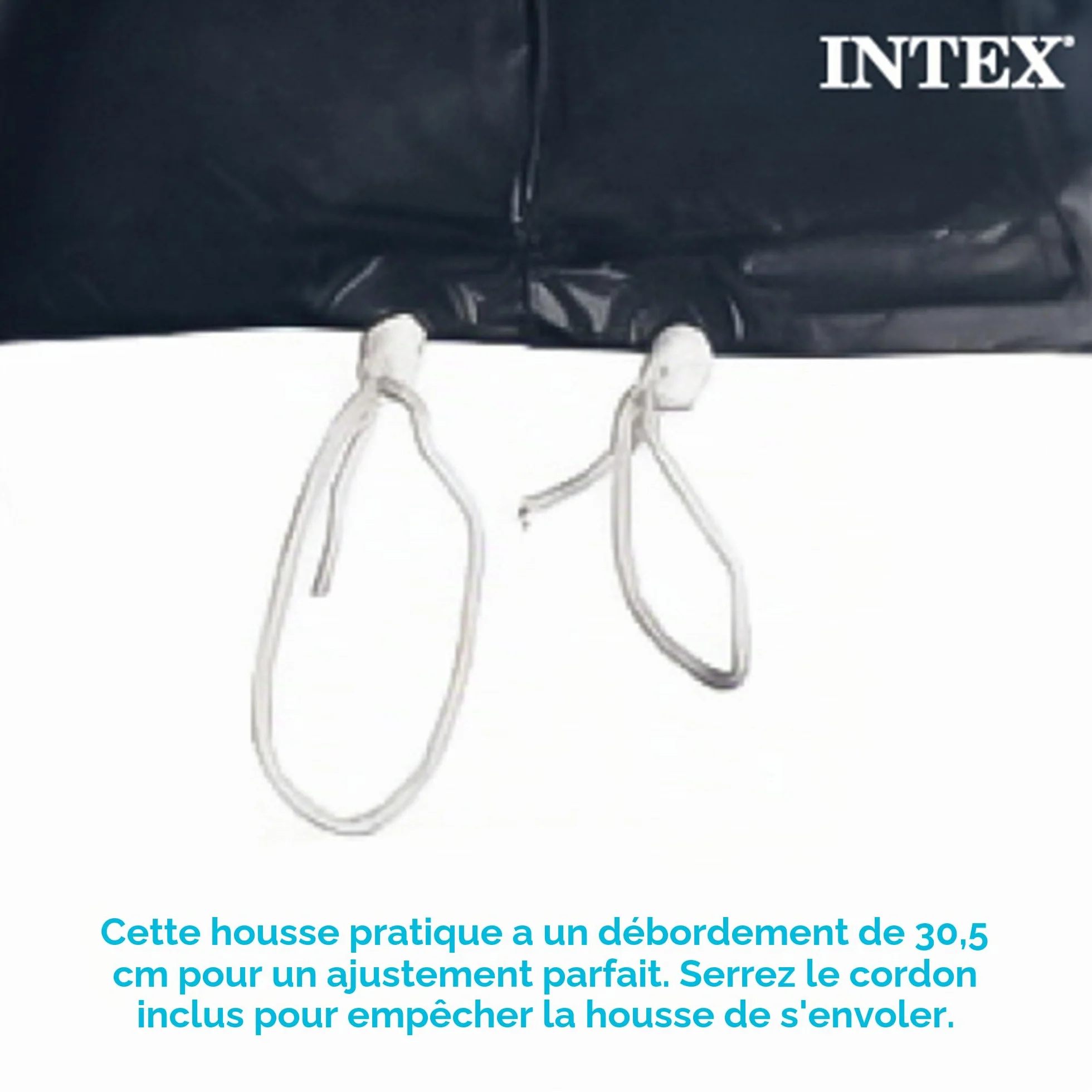 Intex bâche protection piscine autoportante 3m05