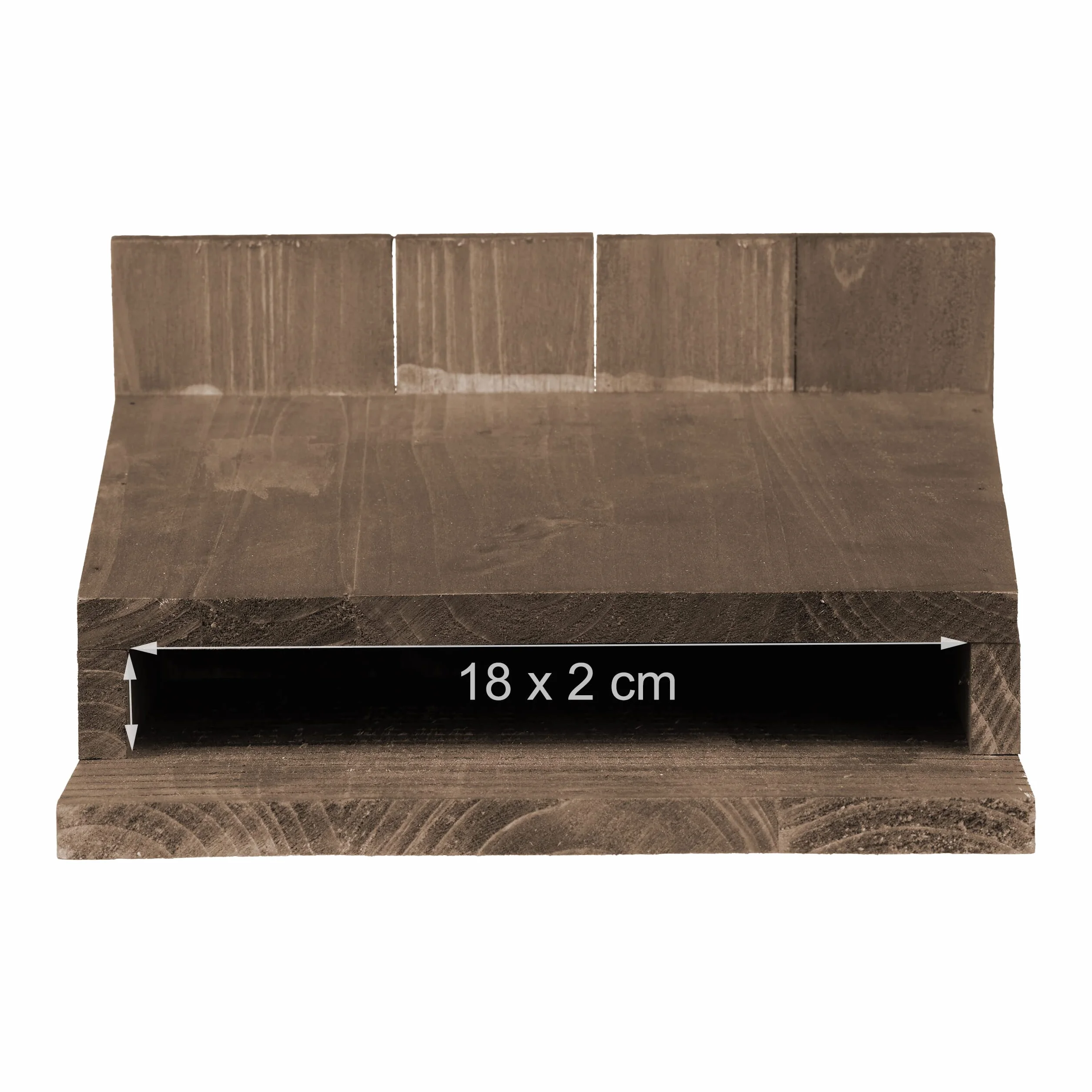 Relaxdays Abri à Chauves-Souris, Nichoir Bois 37x22x12,5 cm Marron