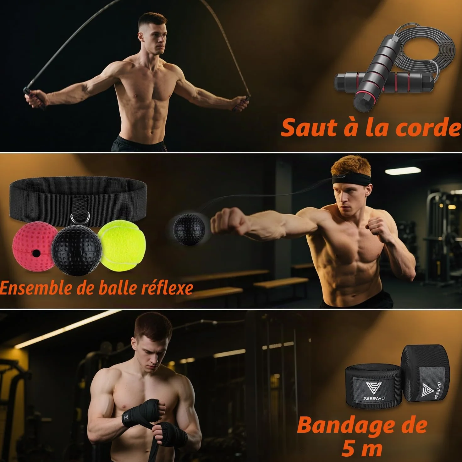 Sac de Frappe Adultes 120 cm Lourd - Kit avec Gants de Boxe 12 oz et Bandes de Main 5 m - pour Entraînement MMA, Karaté, Taekwondo, à Domicile ou en Salle de Sport - Non Rempli