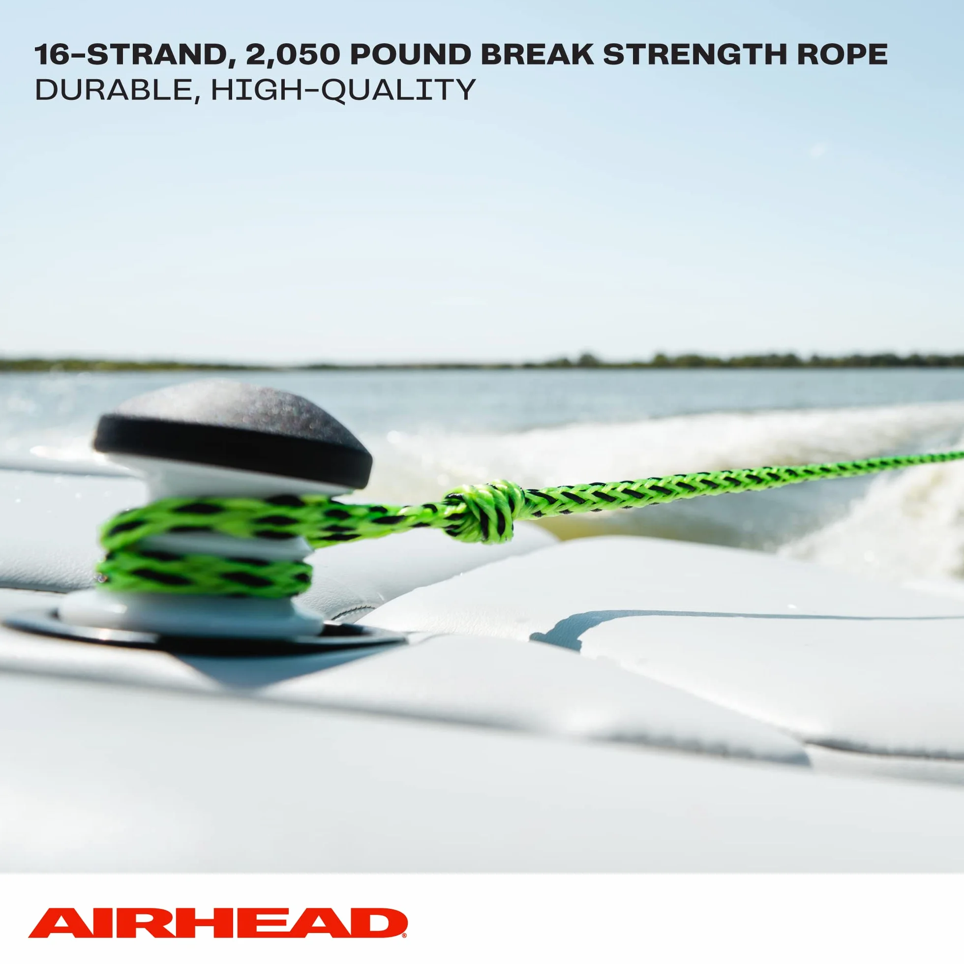 Kwik Tek AIRHEAD Ahsr-9 Sports Nautiques Corde avec poignée EVA, 75 – Pieds