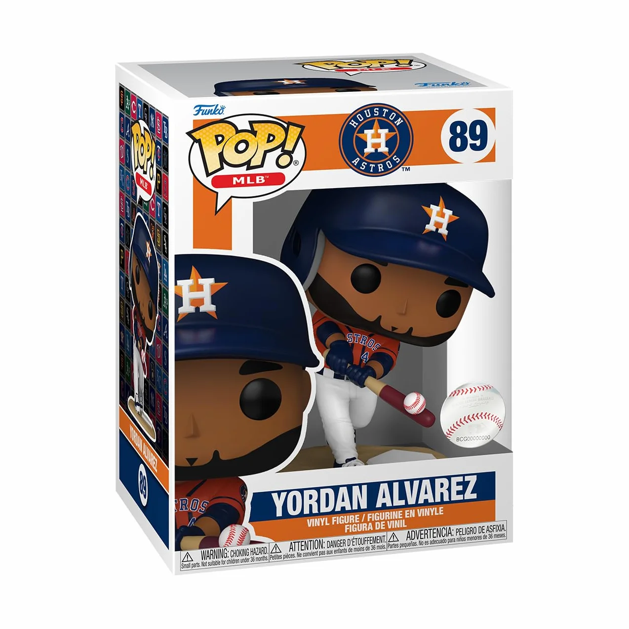 Funko Pop! MLB: Astros - Yordan Alvarez - Figurine en Vinyle à Collectionner - Idée de Cadeau - Produits Officiels - Jouets pour Les Enfants et Adultes - Sports Fans