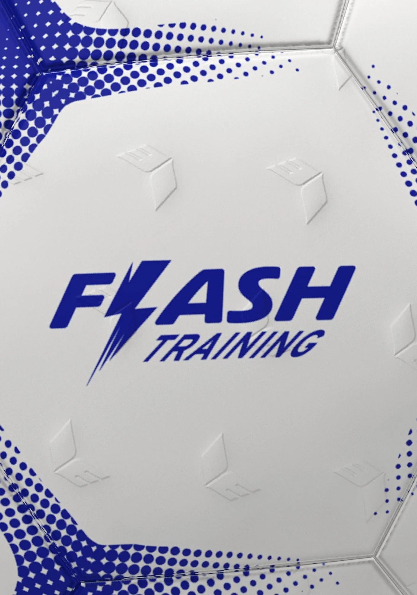Erima Flash Training Ballon de Handball Blanc/Bleu 2