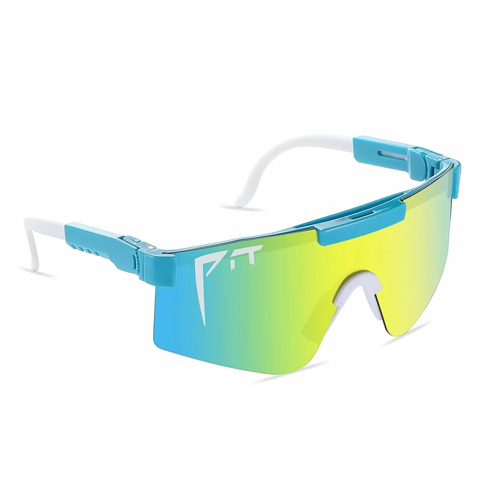 Pit Viper Hommes Femmes Lunettes De Soleil En Plein Air Lunettes De Cyclisme Lunettes De Sport UV400 Vélo Lunettes De Vélo Sans Boîte