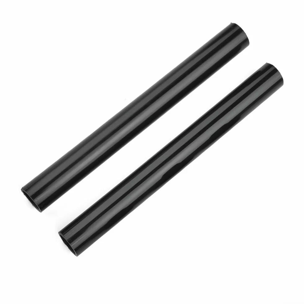 Buses de fontaine d'extérieur en plastique noir Lot de 8 pour bassin de jardin aquarium avec tubes d'extension réglables