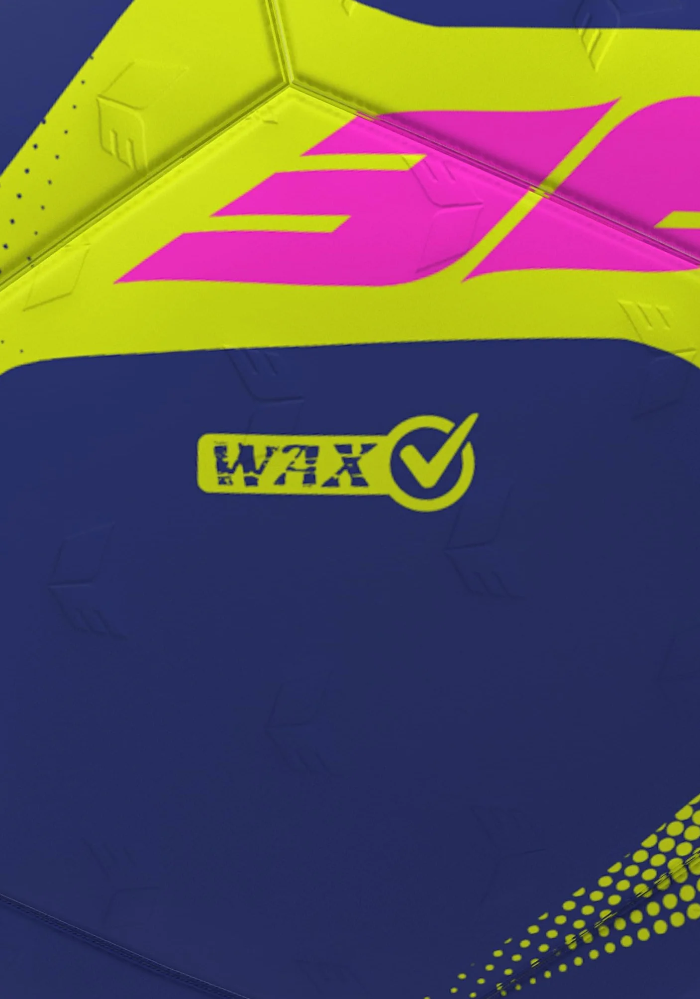 Erima Flash Pro Ballon de Handball, Bleu/Citron Vert, Taille 2