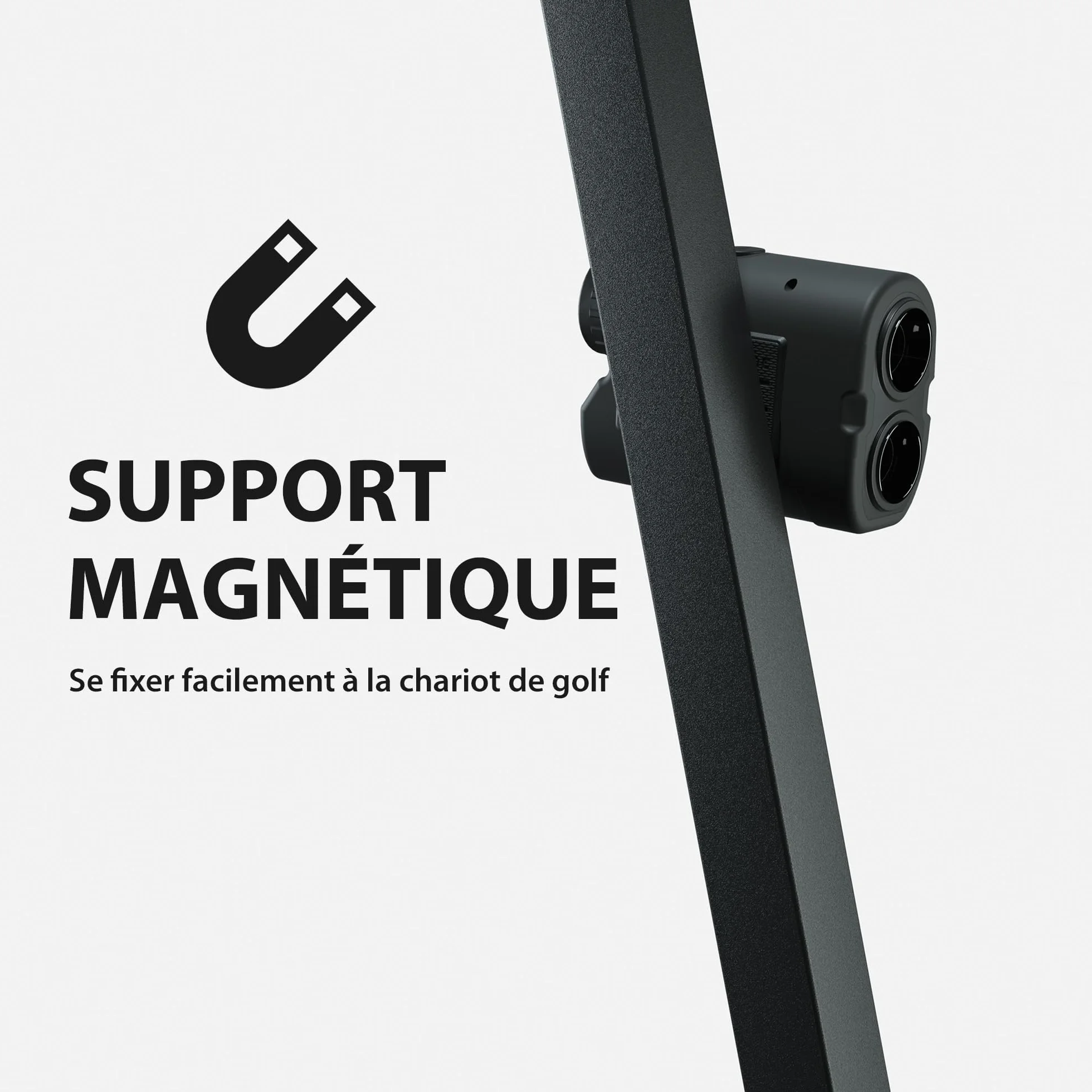 Gogogo Sport Vpro Télémètre Golf 600 Mètres avec Aimant Incorporé